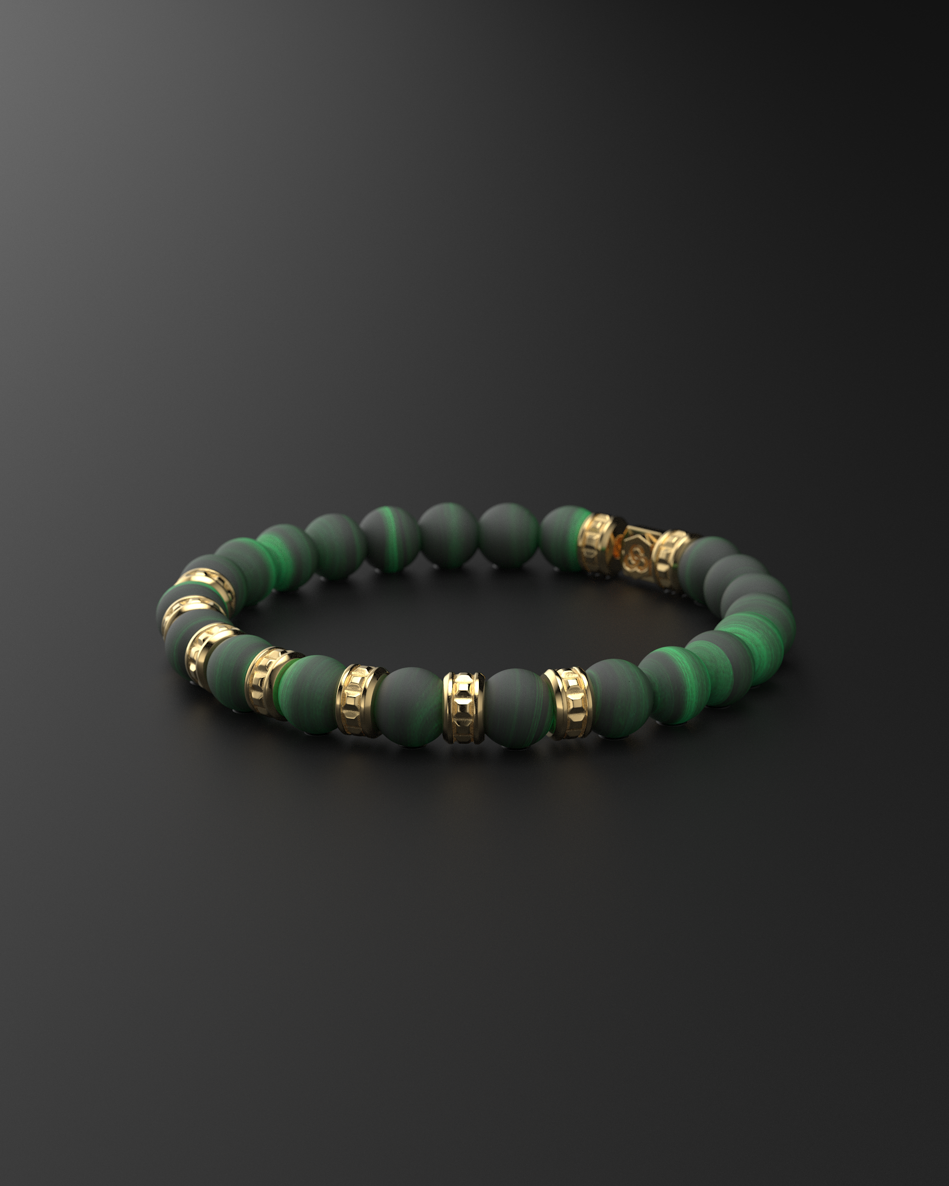 Bracciale Opaco Onice 6mm | Essenziale
