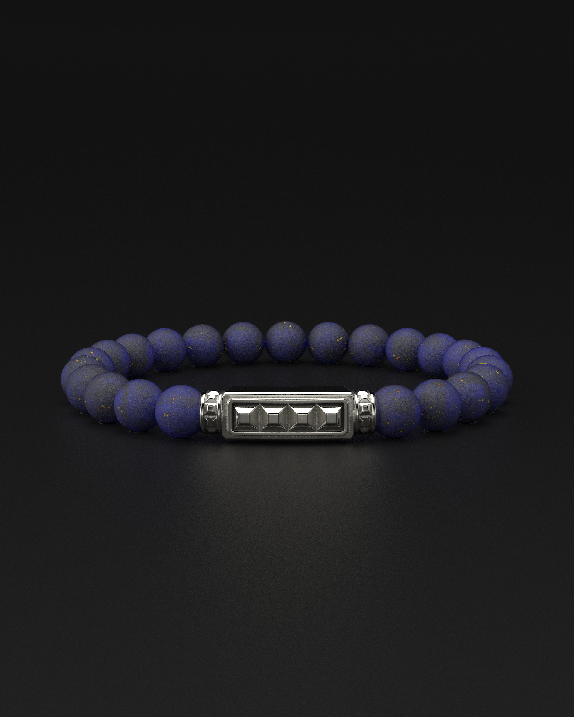 Bracciale Opaco Onice 6mm | Essenziale