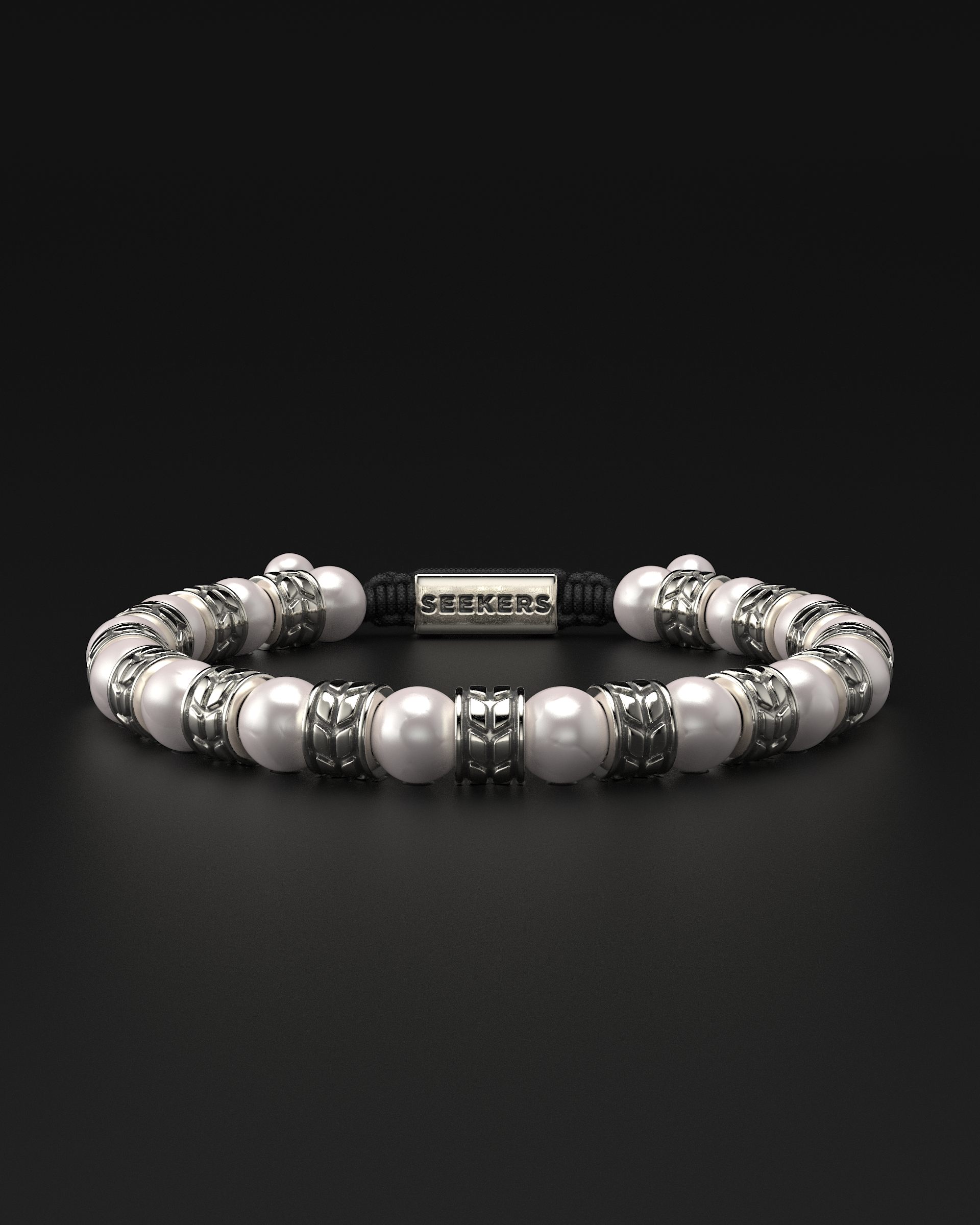 Bracelet en jade rouge 8 mm | Royale