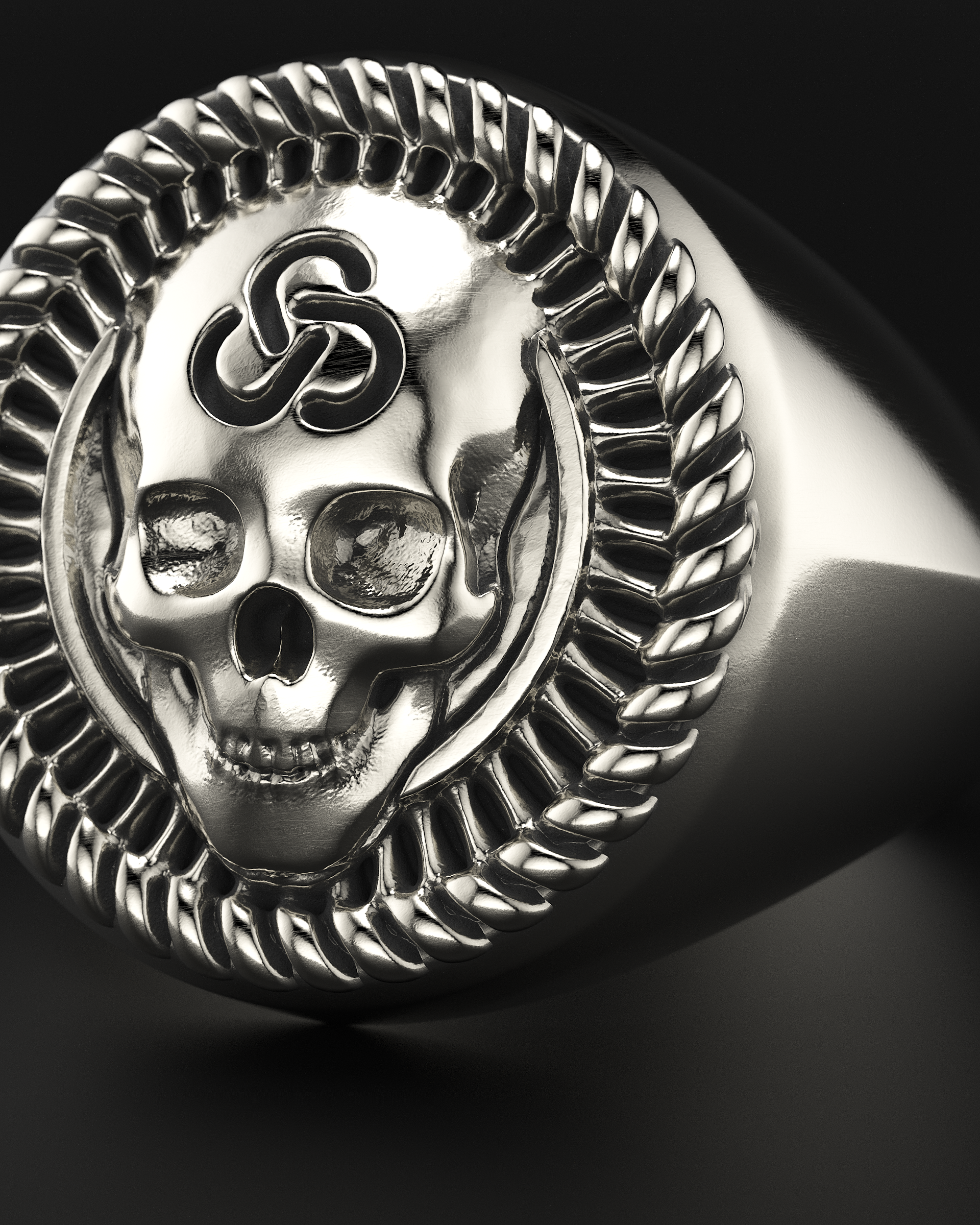 Anello del teschio