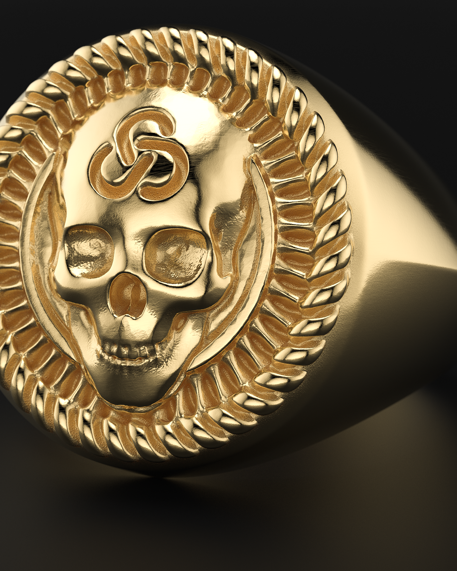 Anello del teschio