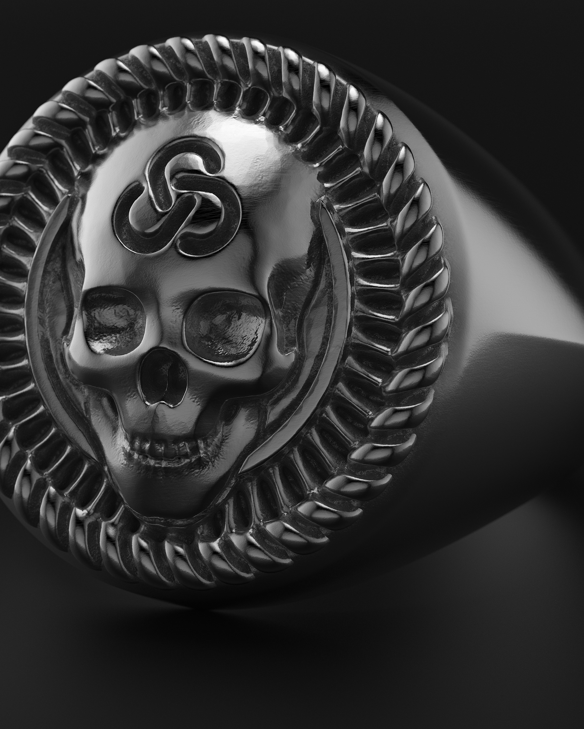 Anello del teschio