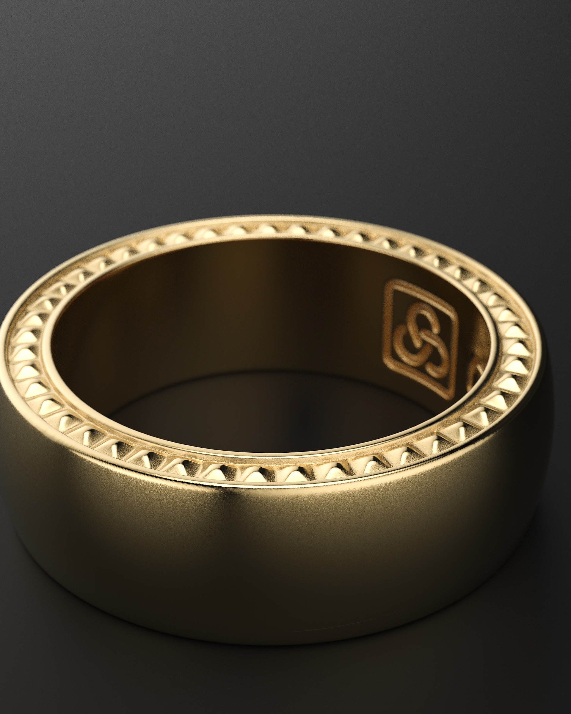 Anello grezzo piramidale