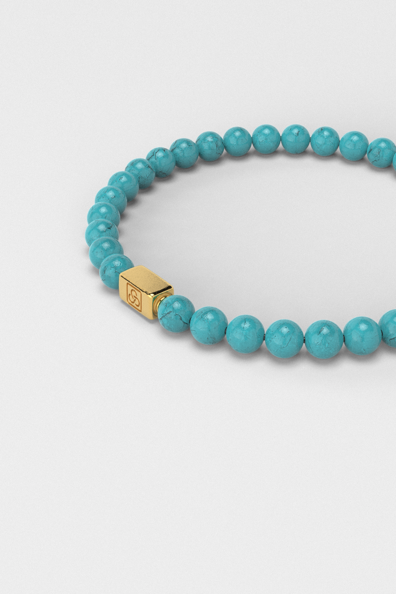 Turquoise Bracelet 6mm | Essential