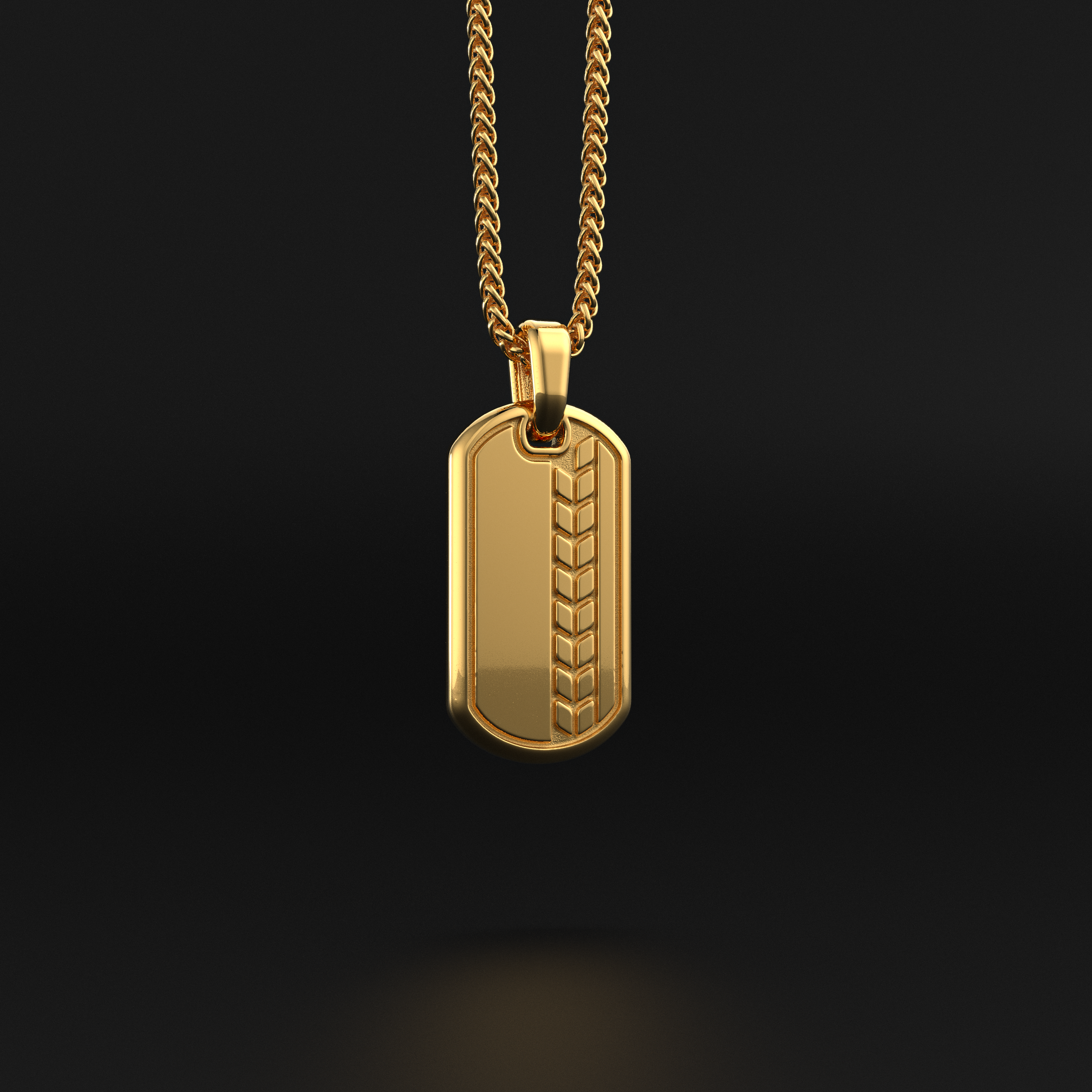 Royale Solid Gold Pendant