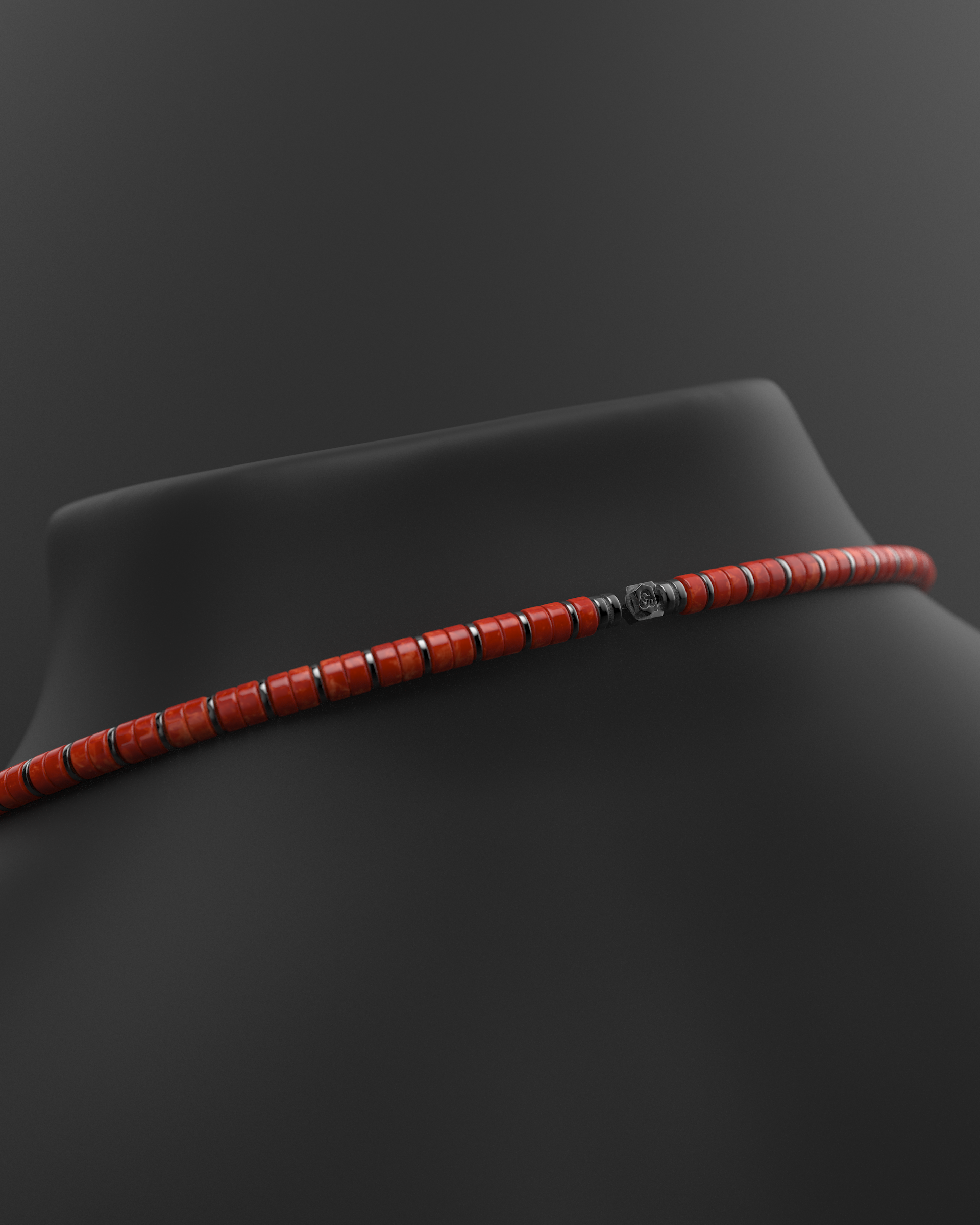 Onyx Halskette 4mm | Abstandhalter#2