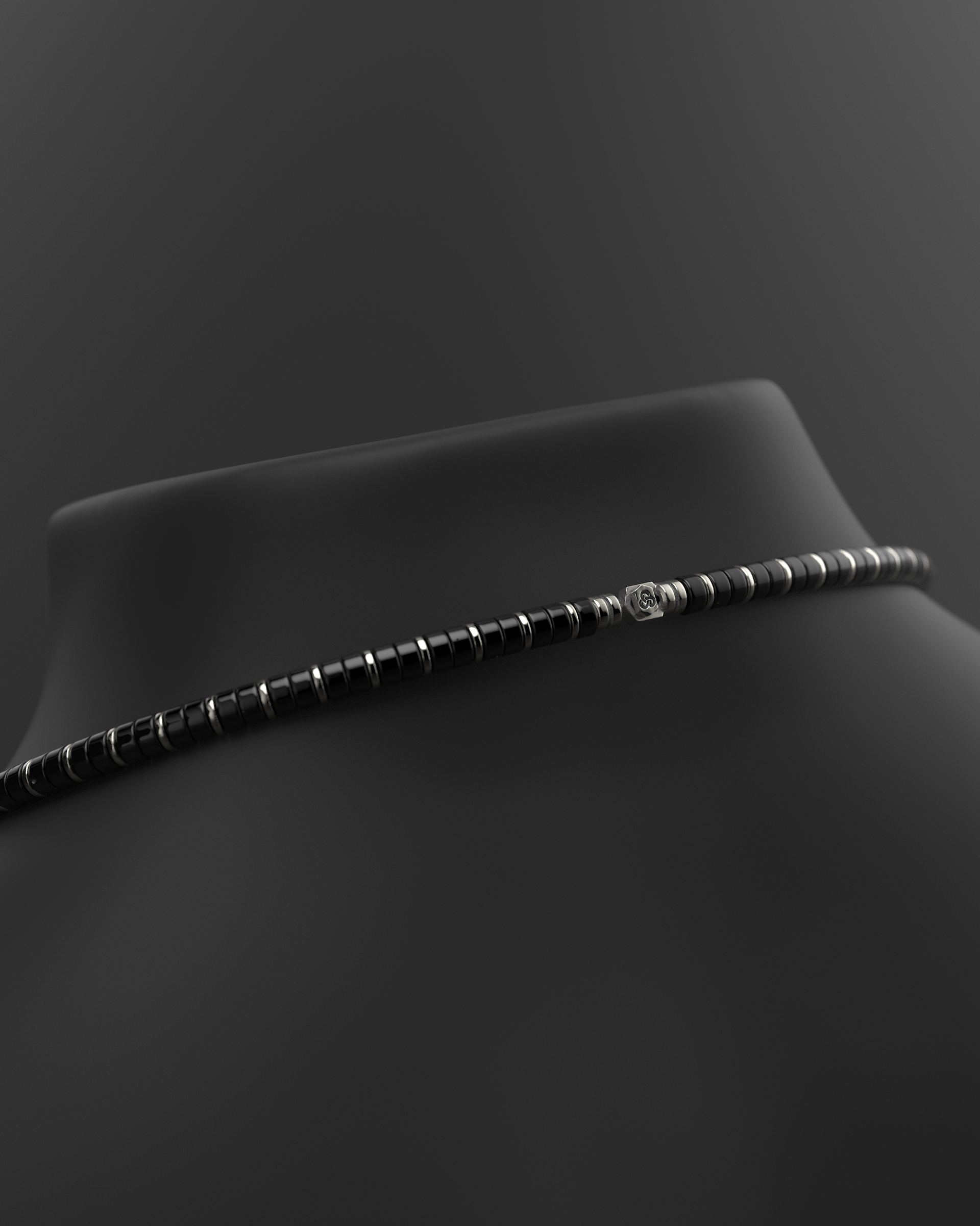 Onyx Halskette 6mm | Abstandshalter Nr. 2