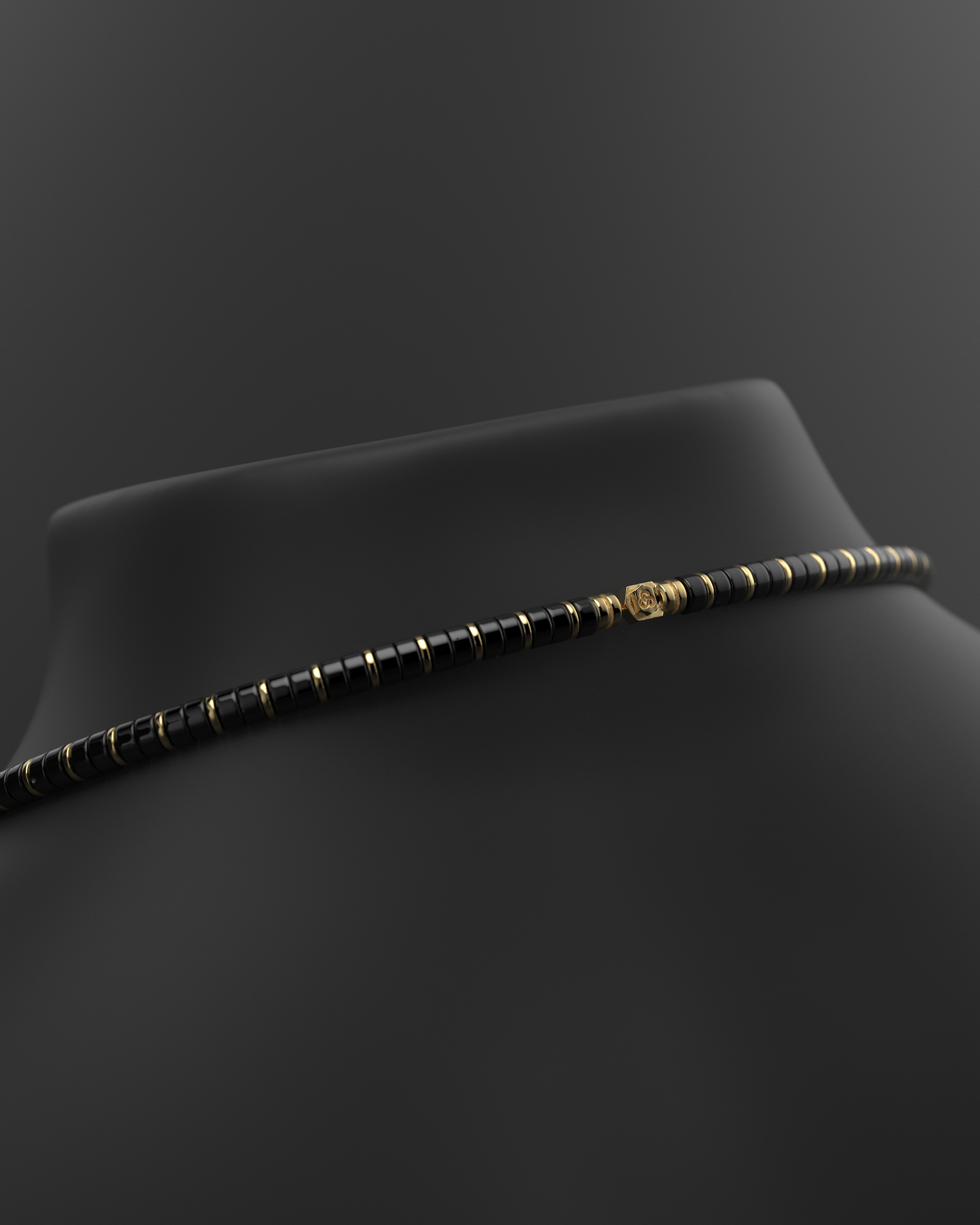 Onyx Halskette 6mm | Abstandshalter Nr. 2