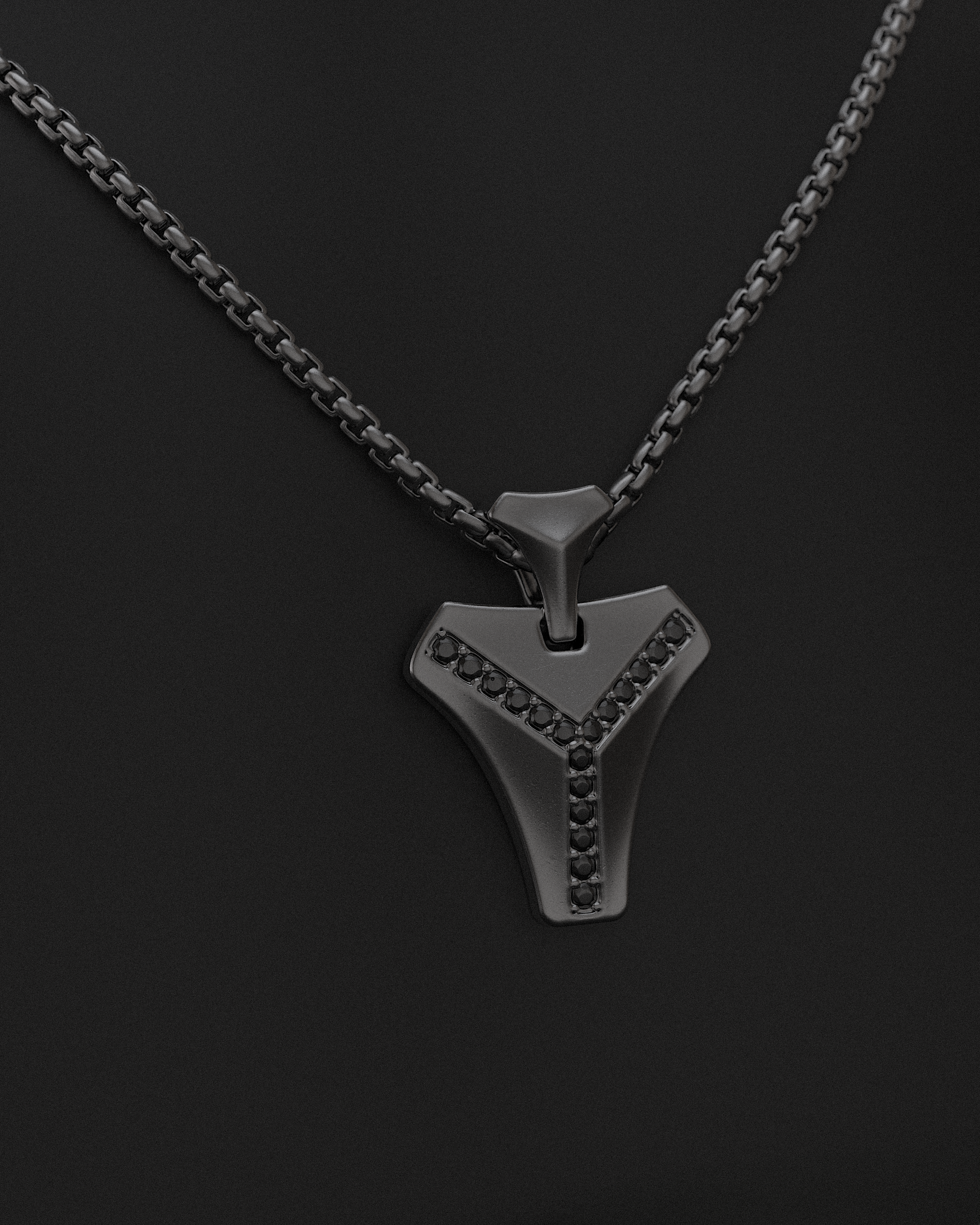 Kudos Pendant #2 + Round Box Chain