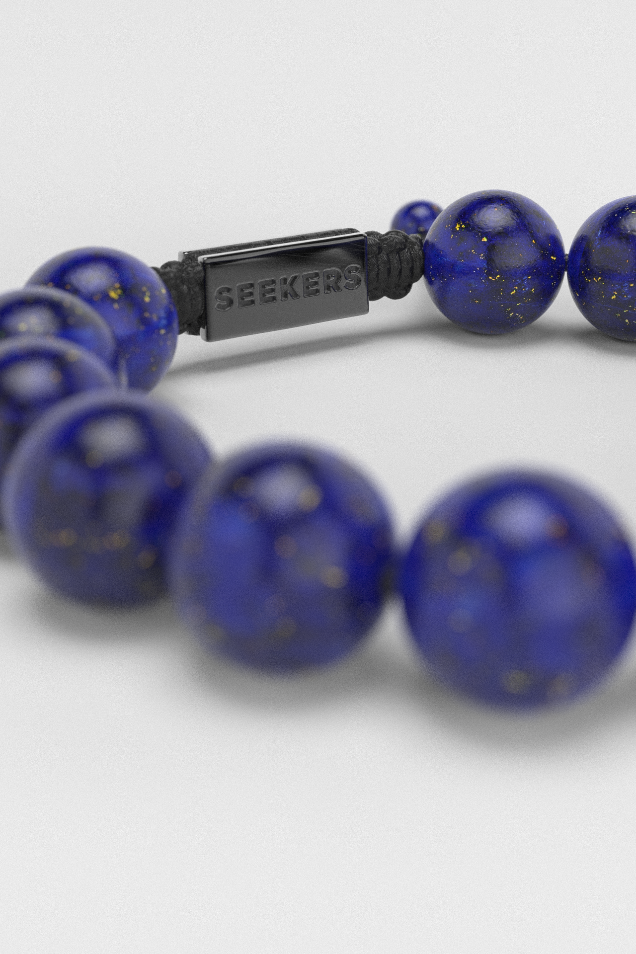 Lapis Lazuli Bracelet 12mm | Waves