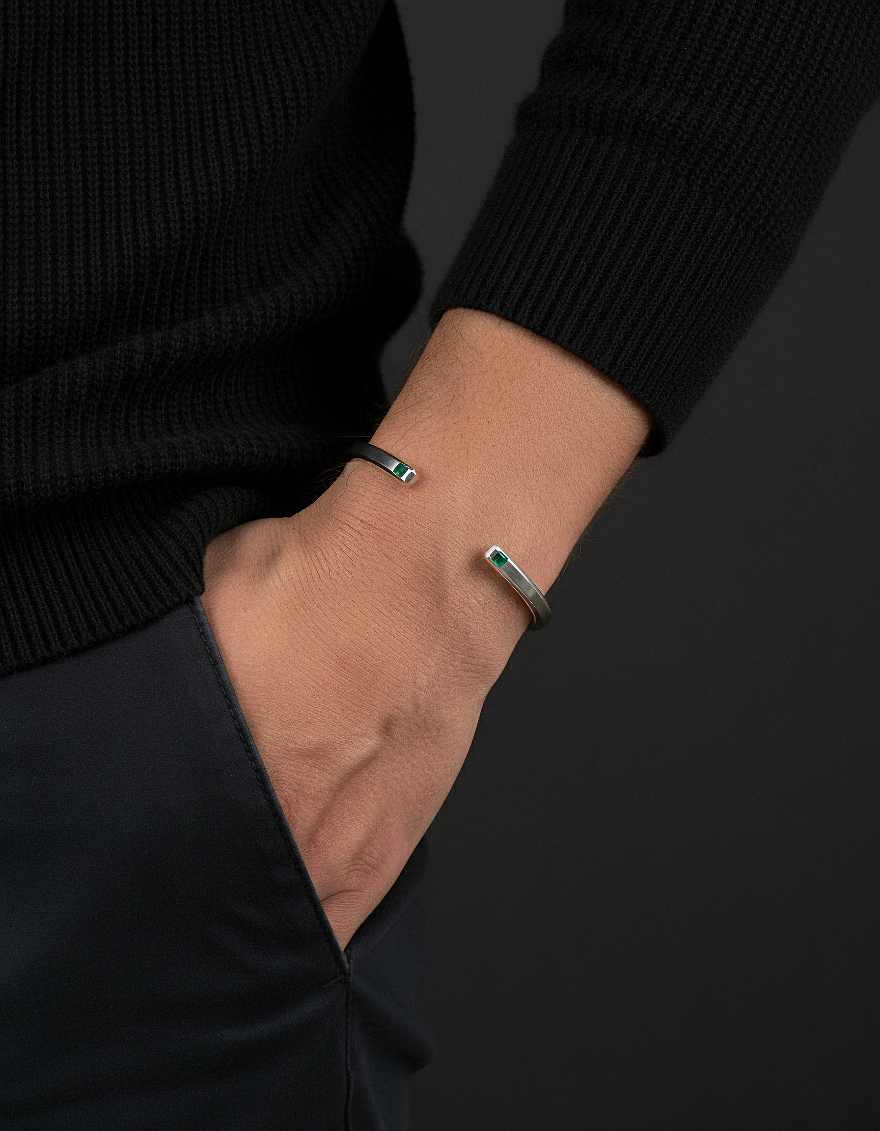 Silver Bracelet 4mm #4 | Kubic