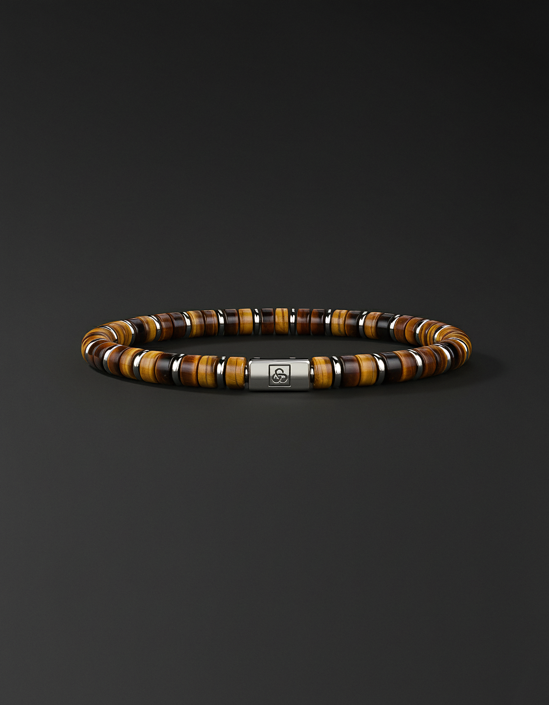 Pulsera de Ojo de Tigre 6mm | Espaciador #2