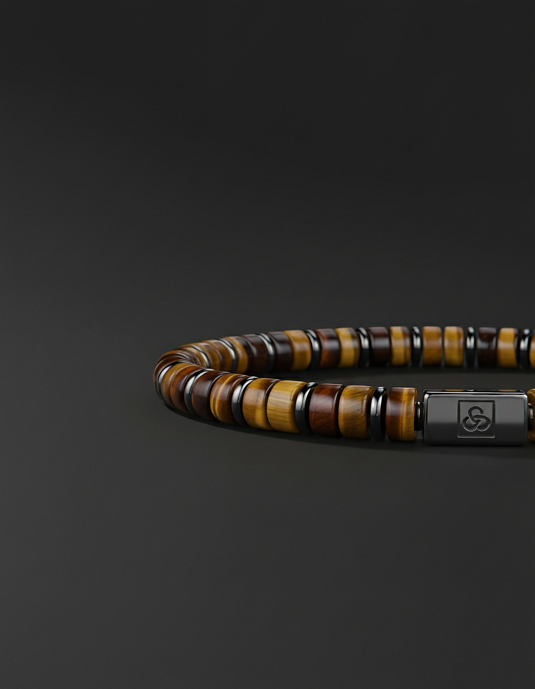 Pulsera de Ojo de Tigre 6mm | Espaciador #2