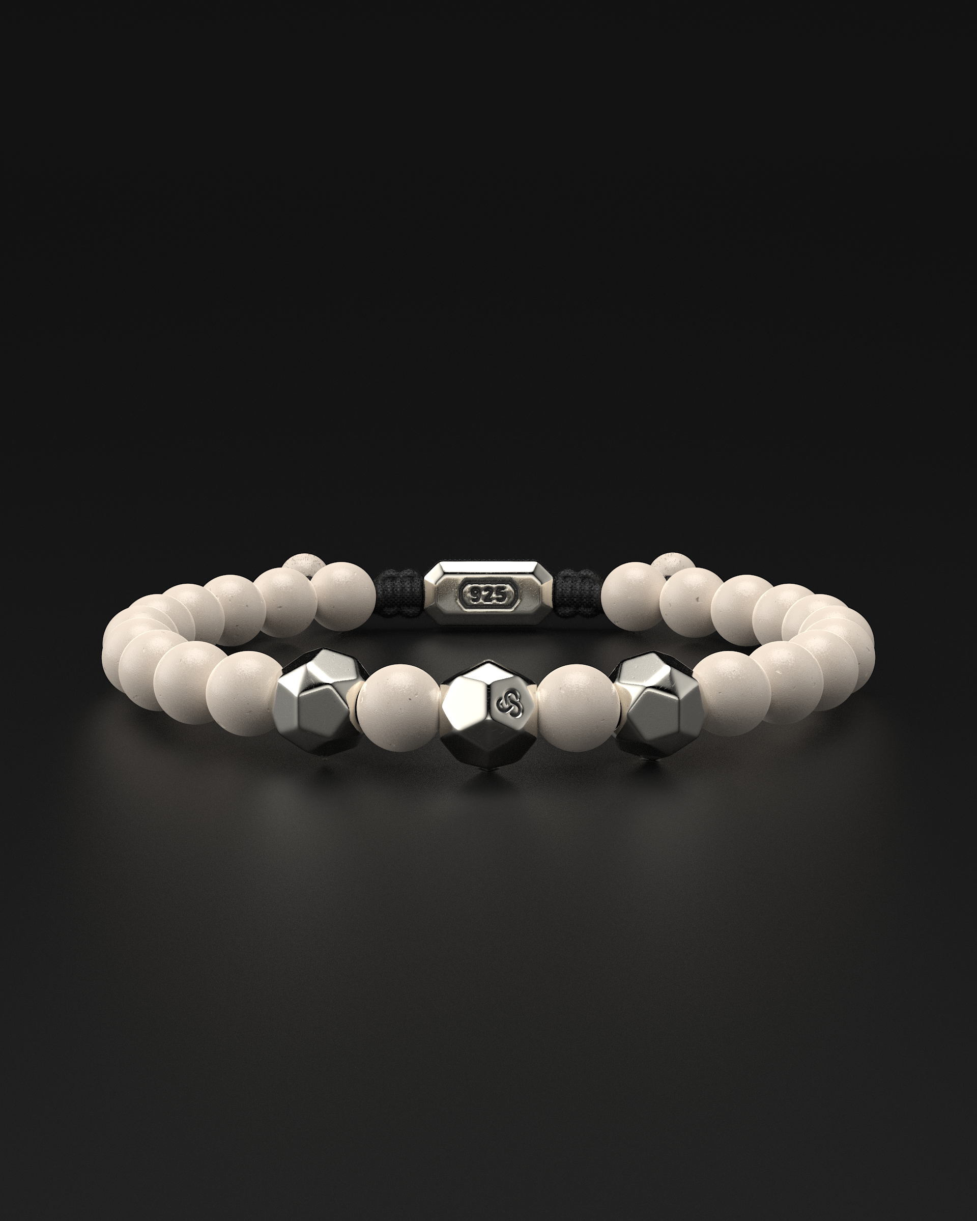 Bracelet sodalite 8mm | Géométrie