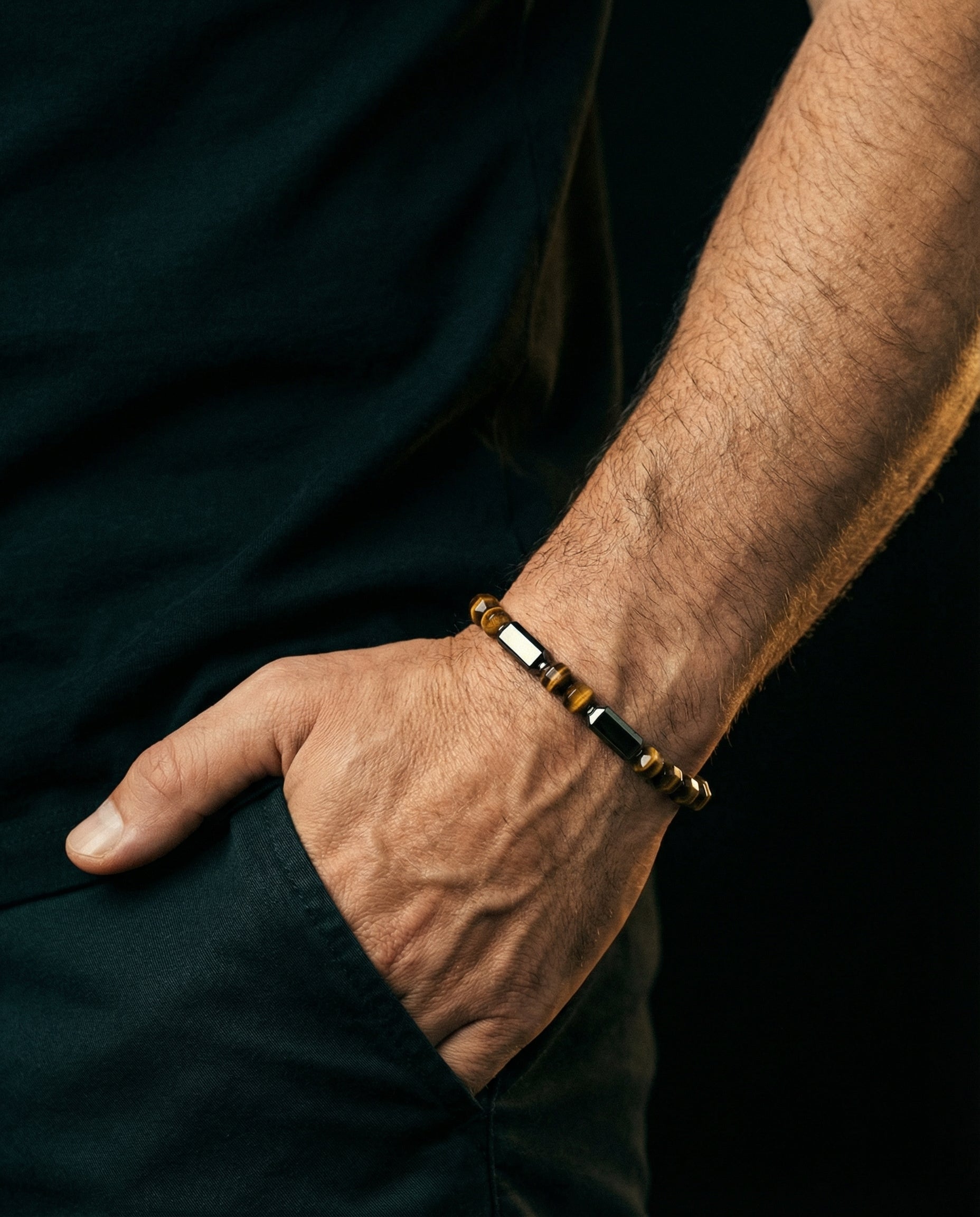 Tiger Eye Bracelet #2 5mm | Kubic