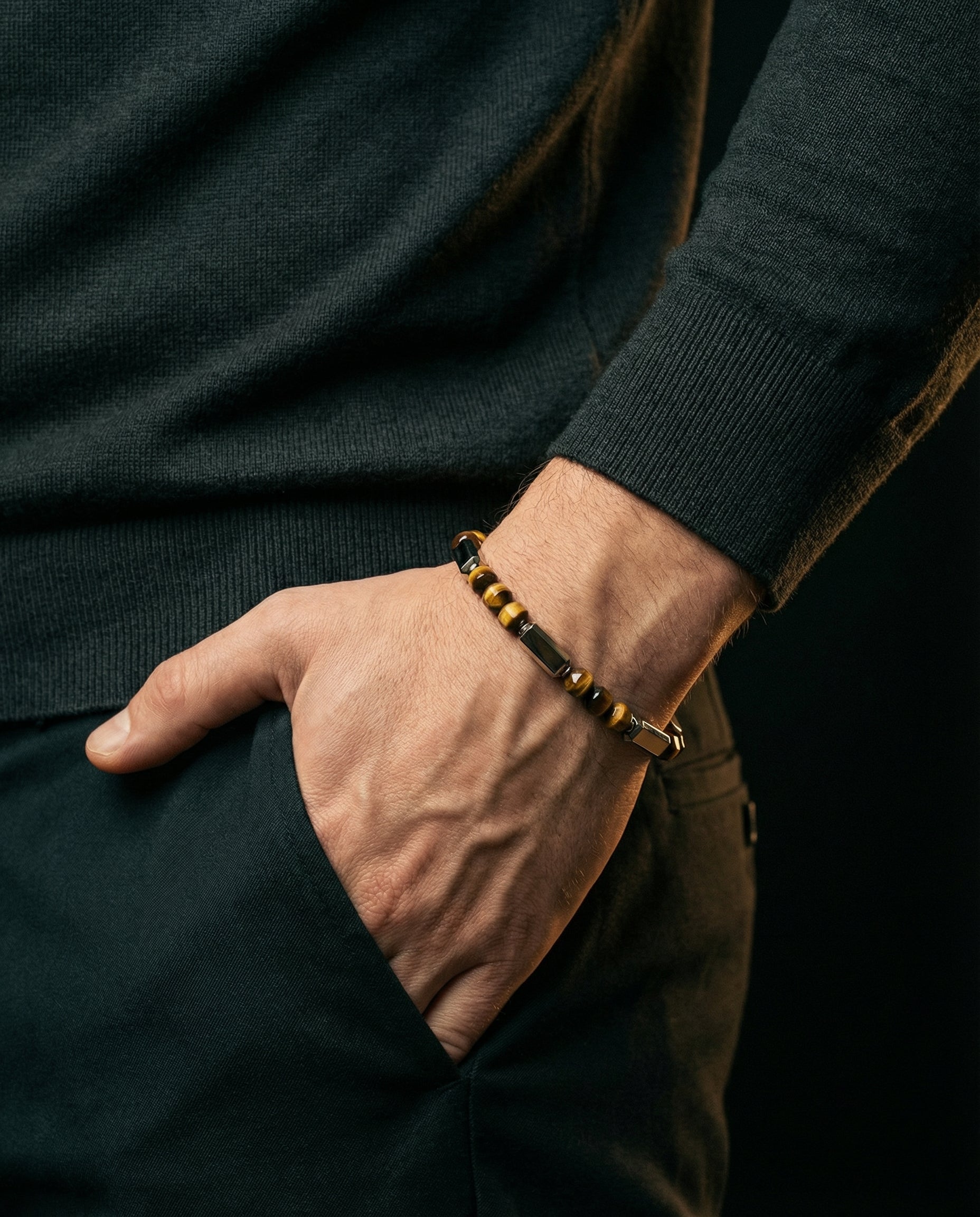 Tiger Eye Bracelet #2 5mm | Kubic