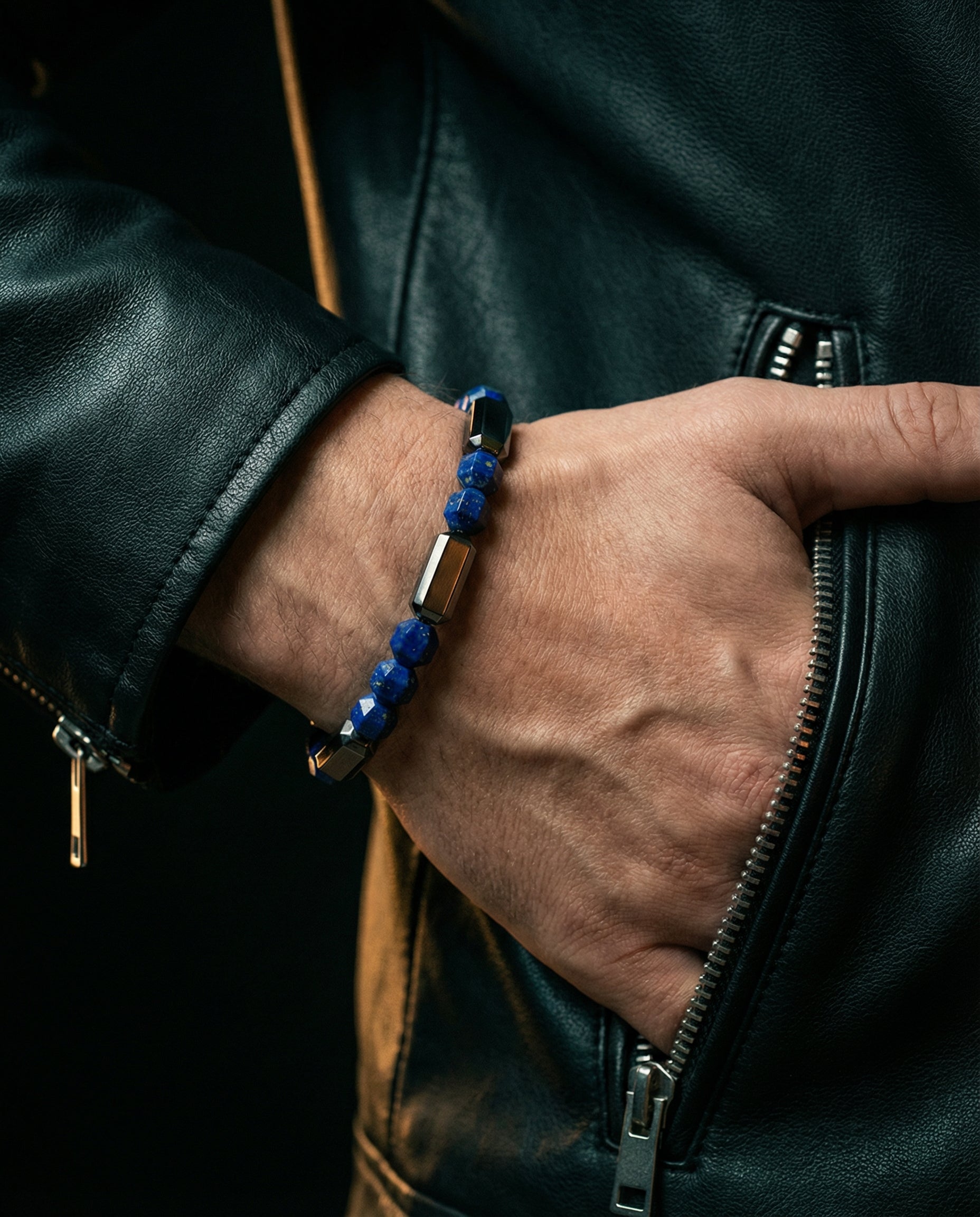 Lapis Lazuli Bracelet #2 5mm | Kubic