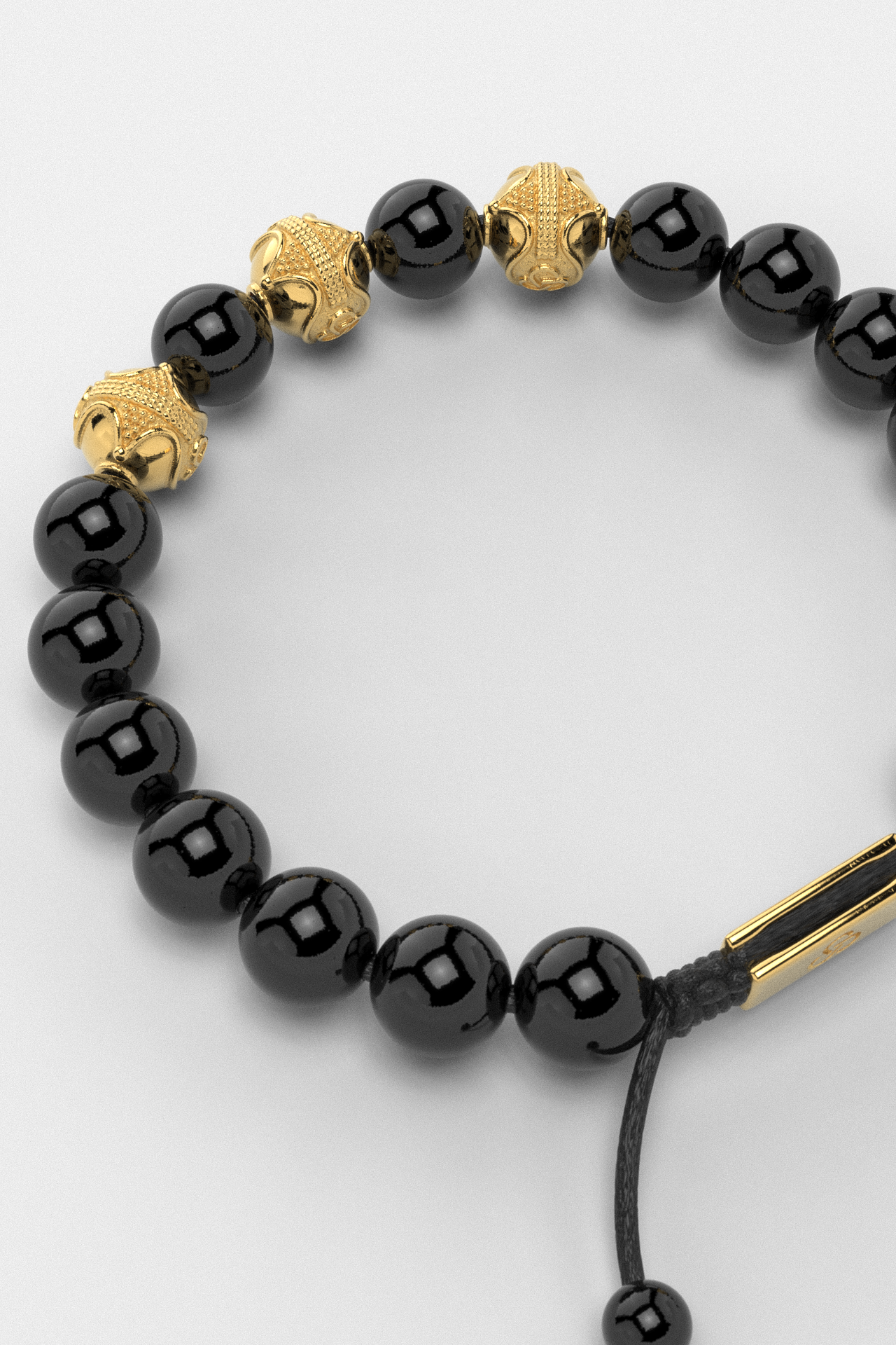 Onyx Bracelet 10mm | Premium