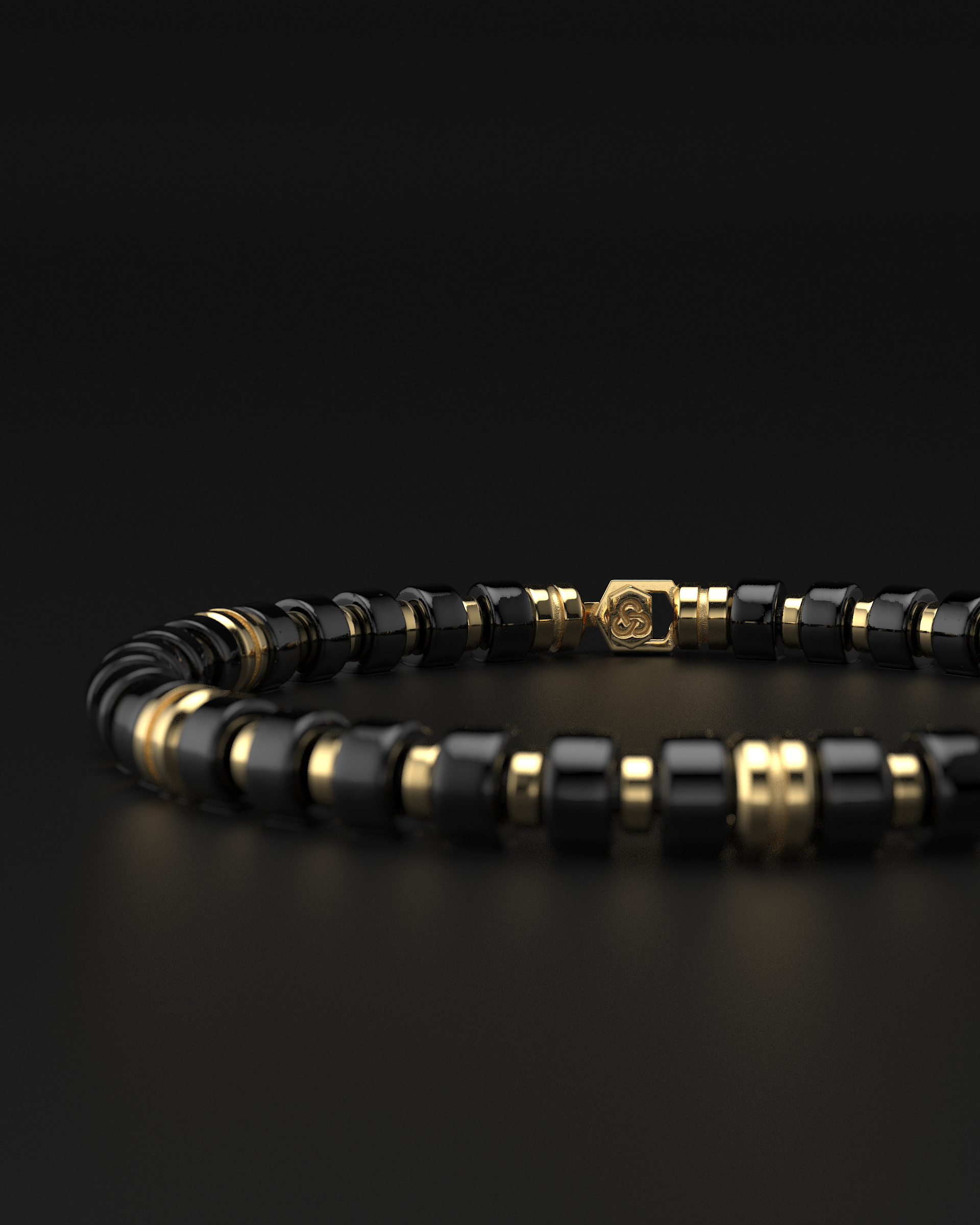 Onyx Bracelet 6mm | Premium Spacer