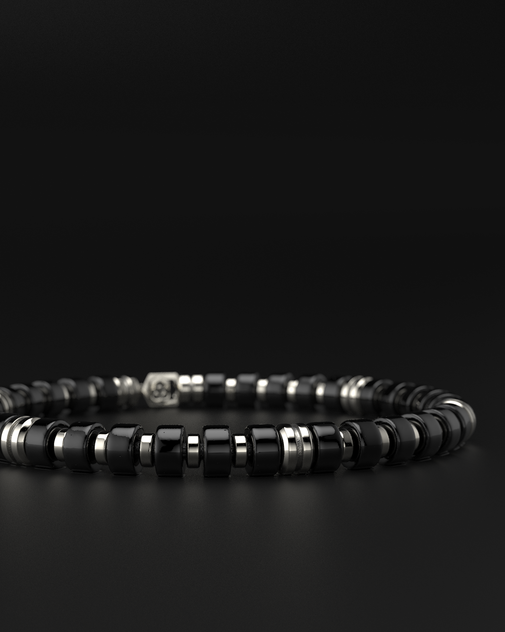 Onyx Bracelet 6mm | Premium Spacer