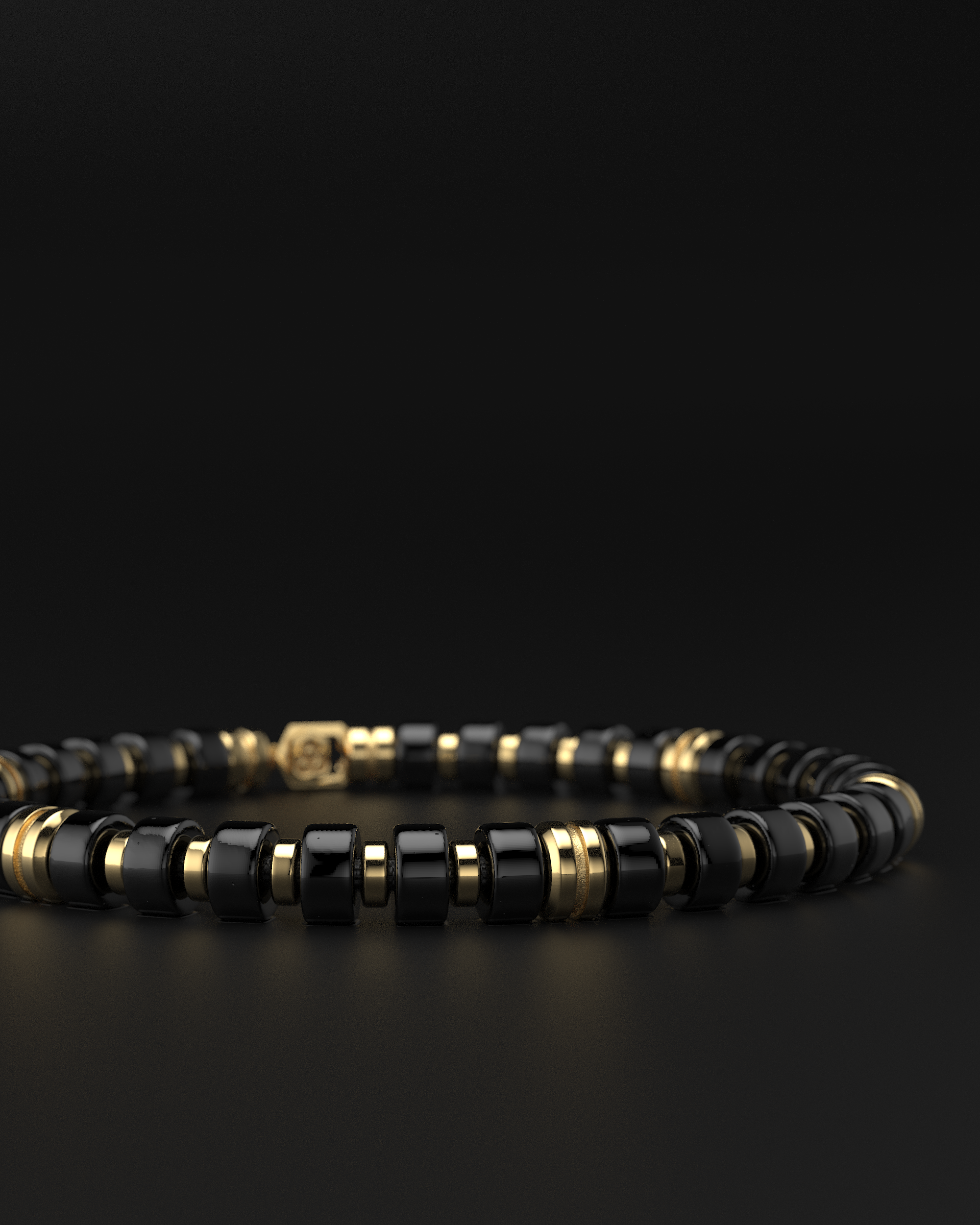Onyx Bracelet 6mm | Premium Spacer