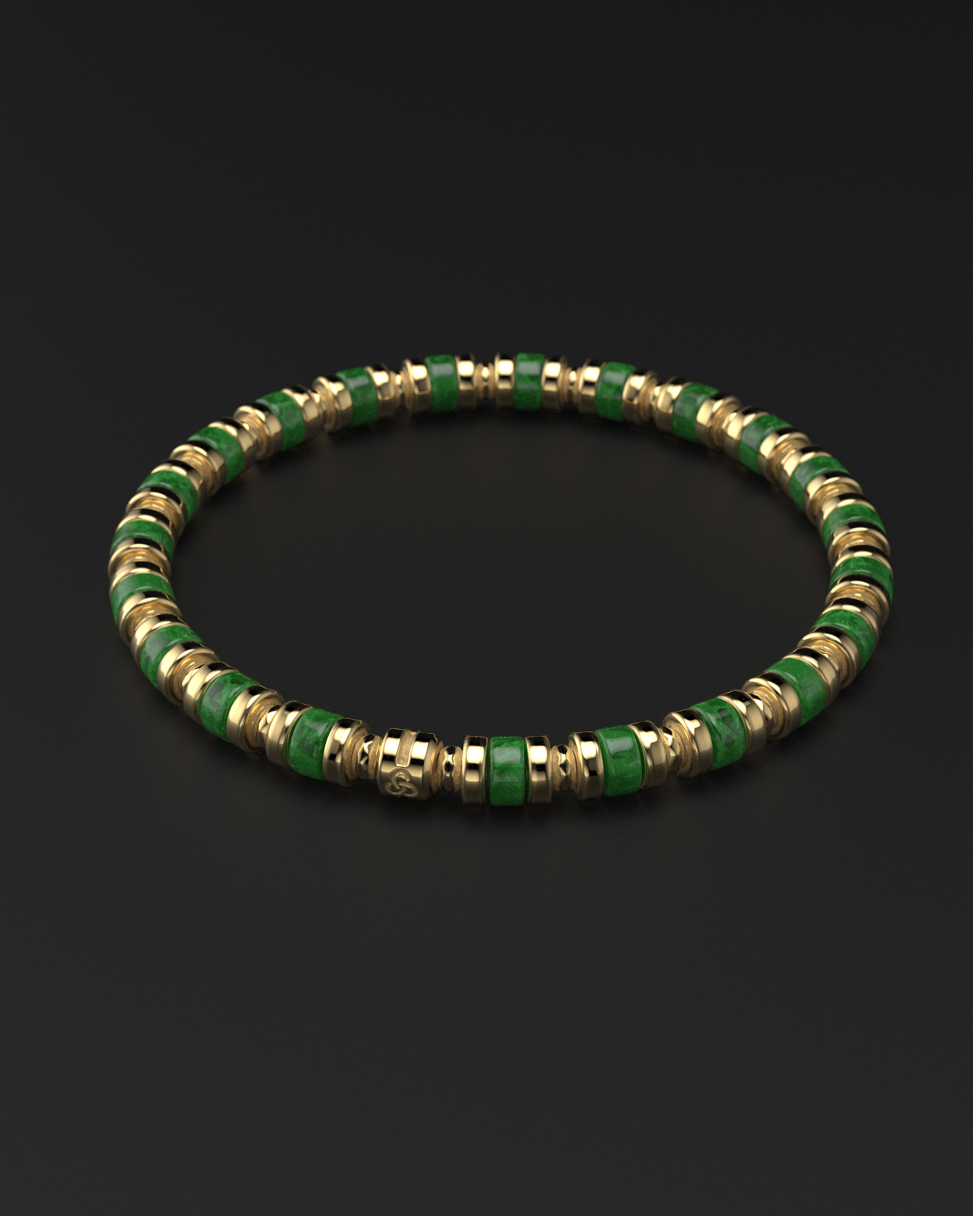 Bracelet Lapis-Lazuli 6mm | Entretoise