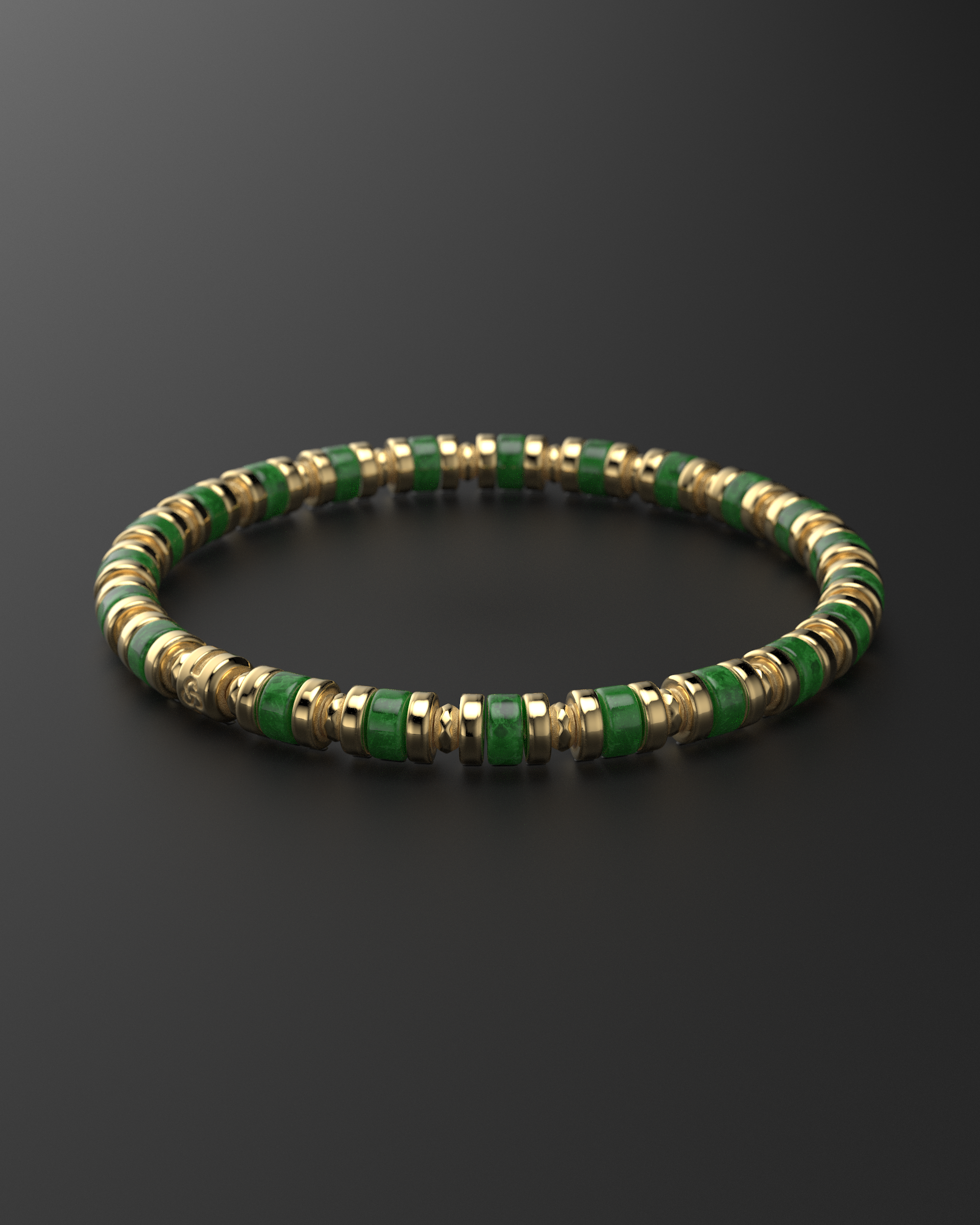 Bracelet Lapis-Lazuli 6mm | Entretoise