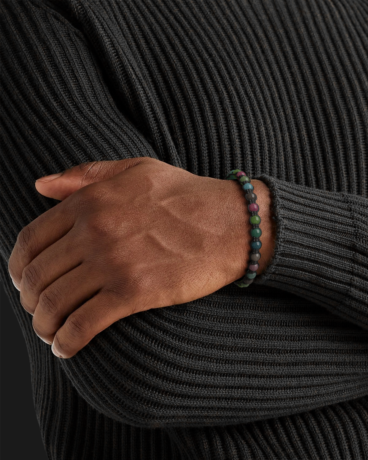 Tourmaline Bracelet 6mm | Knot
