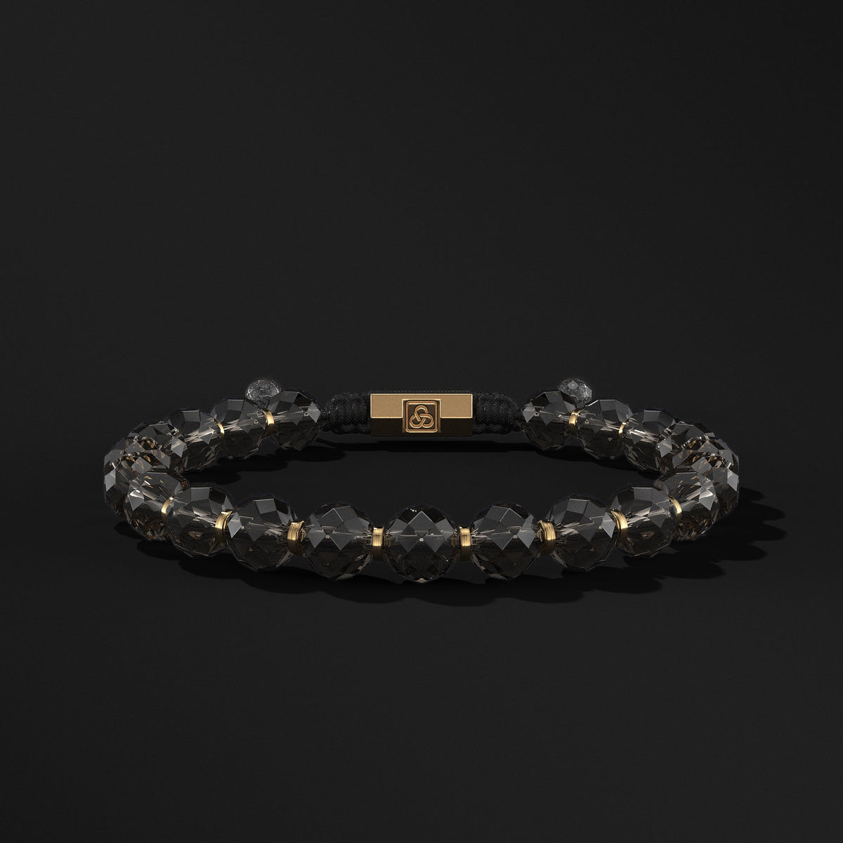Faceted Beads Gold Vermeil Bracelet