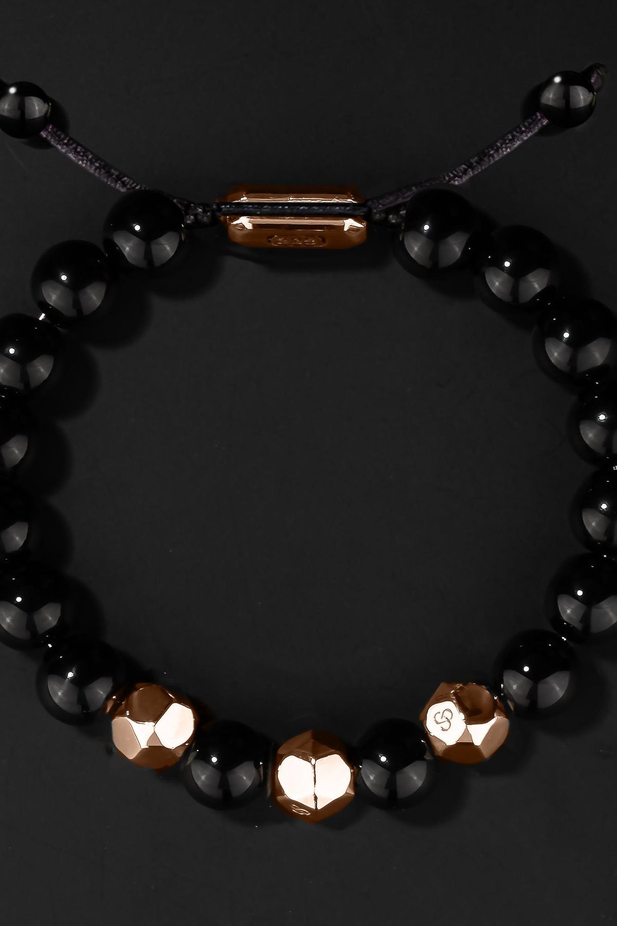 Solid Rose Gold Bracelet - Geom