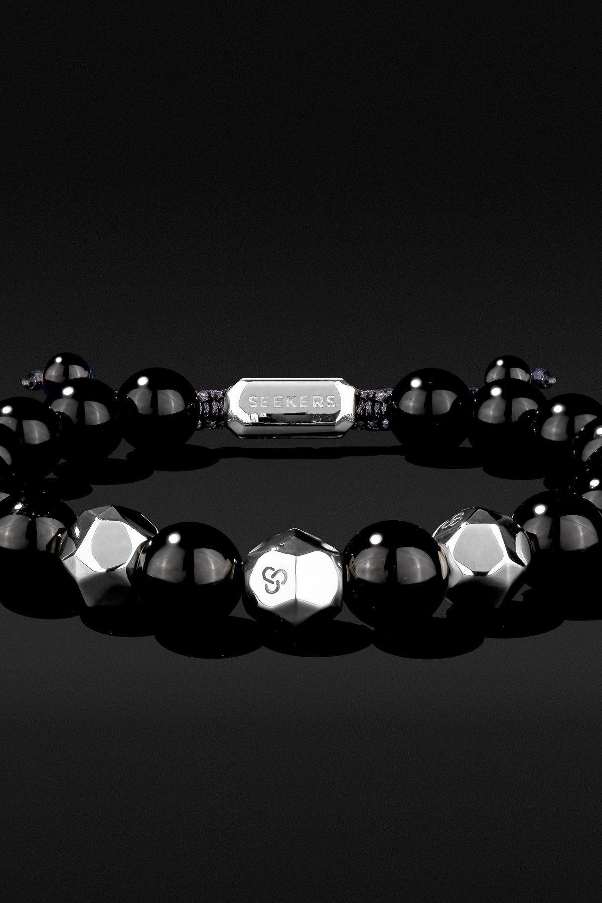 Solid White Gold Bracelet - Geom