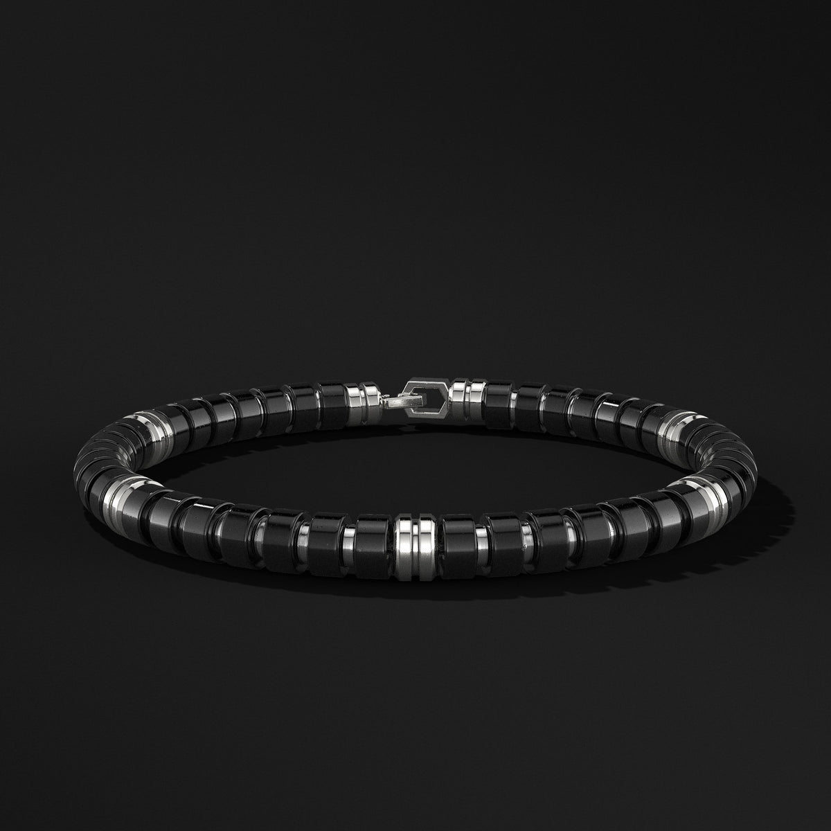 Premium Spacer Silver Bracelet 6mm