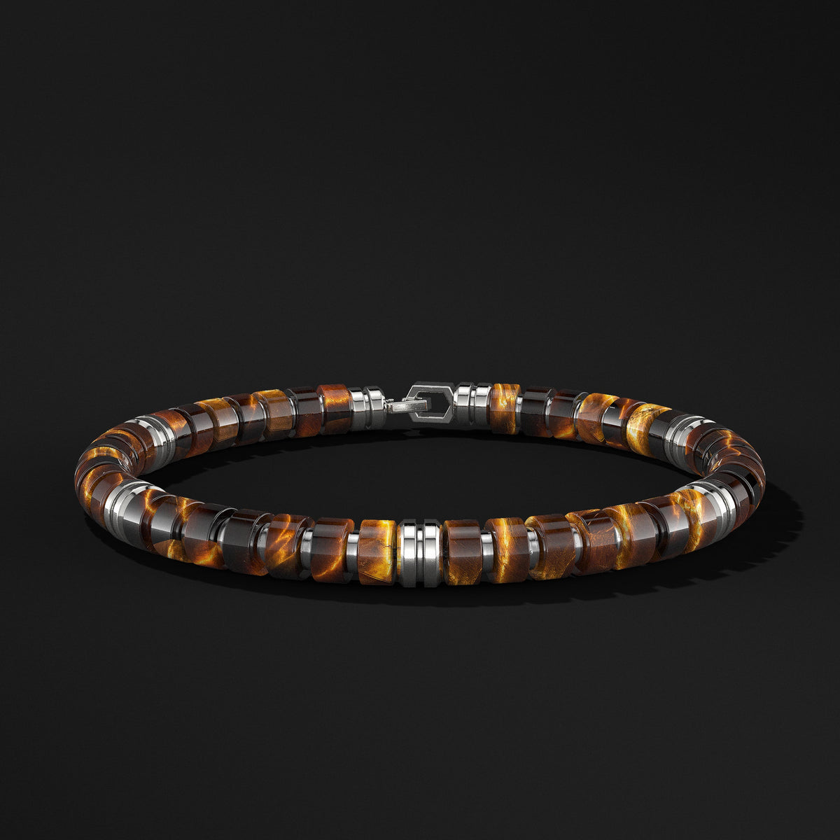 Premium Spacer Silver Bracelet 6mm