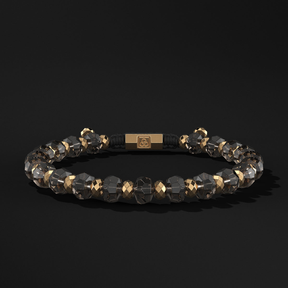 Rondelle Faceted Gold Vermeil Bracelet
