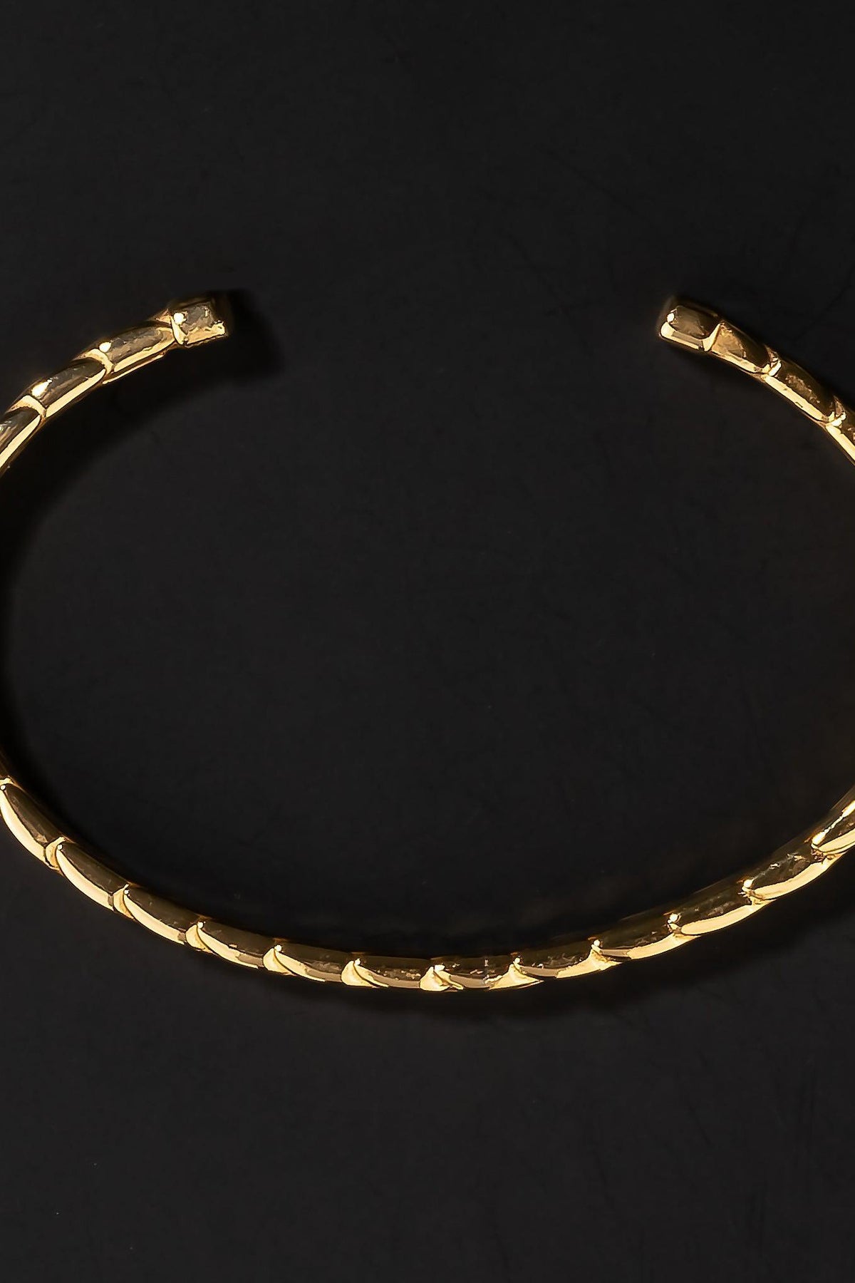 Woven Solid Gold Bracelet