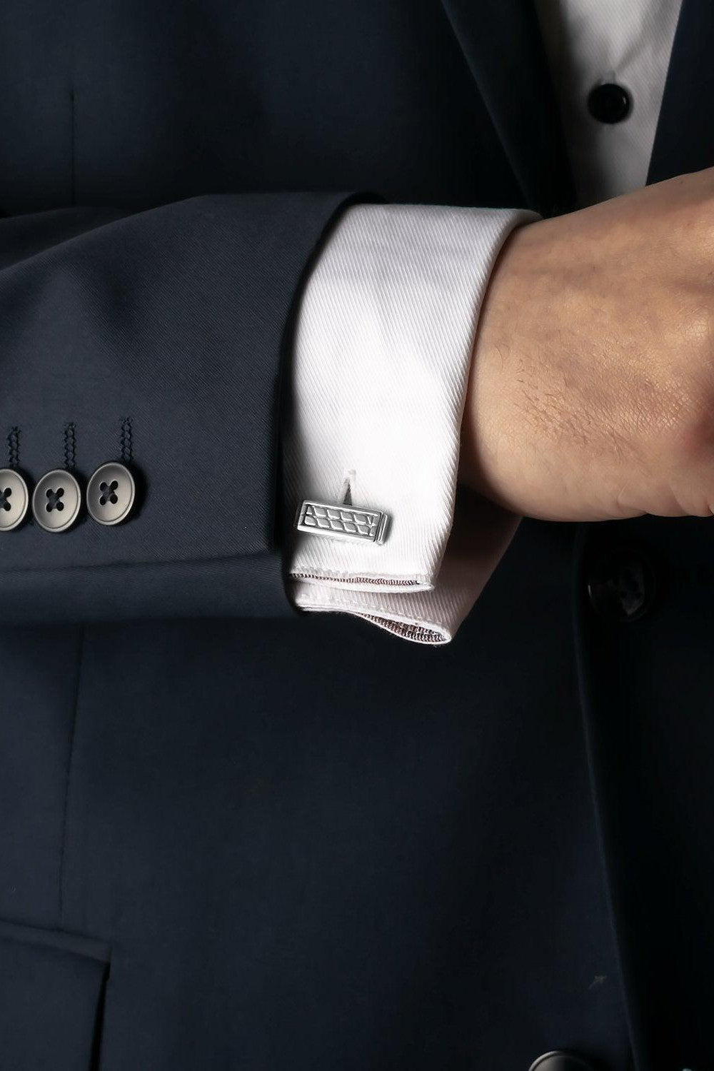 Royale Silver Cufflinks