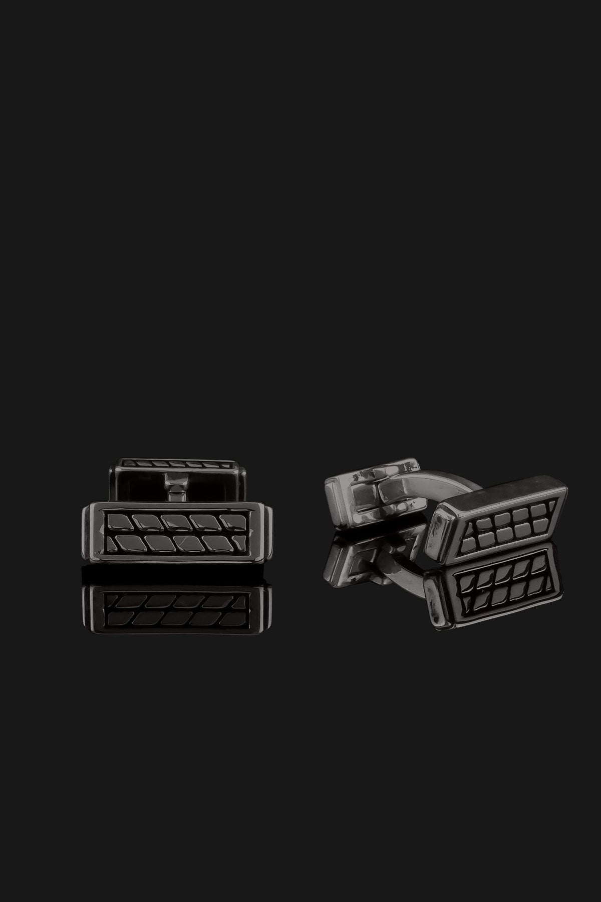 Royale Black Gold Cufflinks
