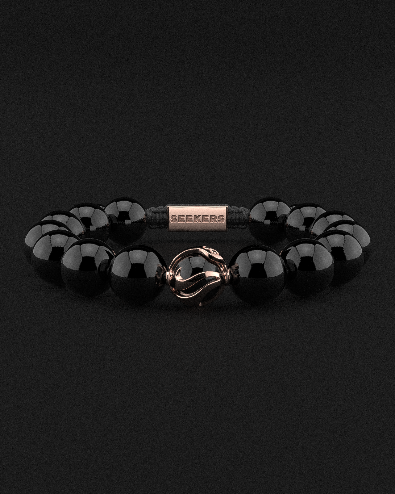 18K ROSE GOLD BRACELET 12MM | WAVES