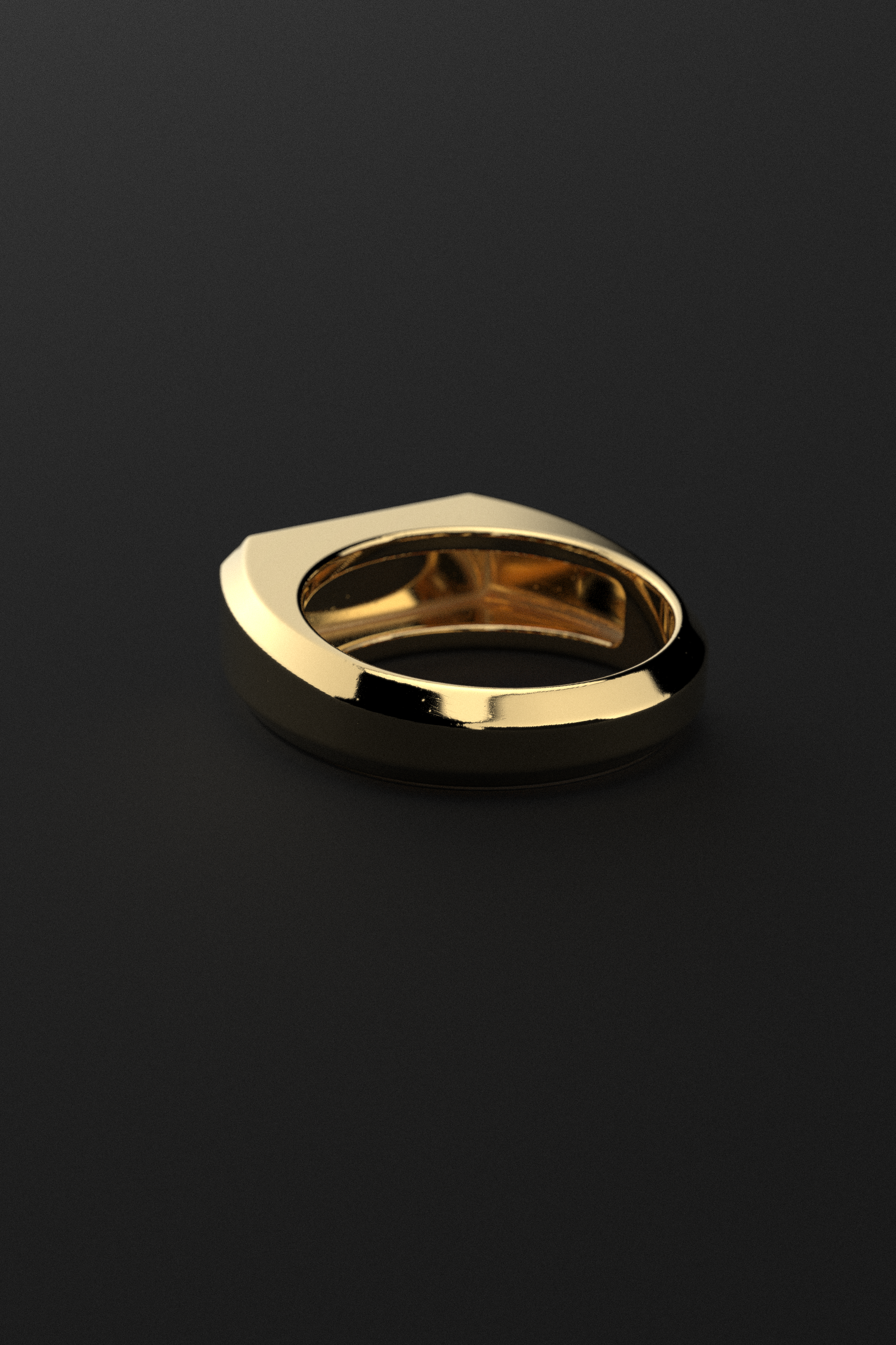 18K Solid Gold Ring | Signature