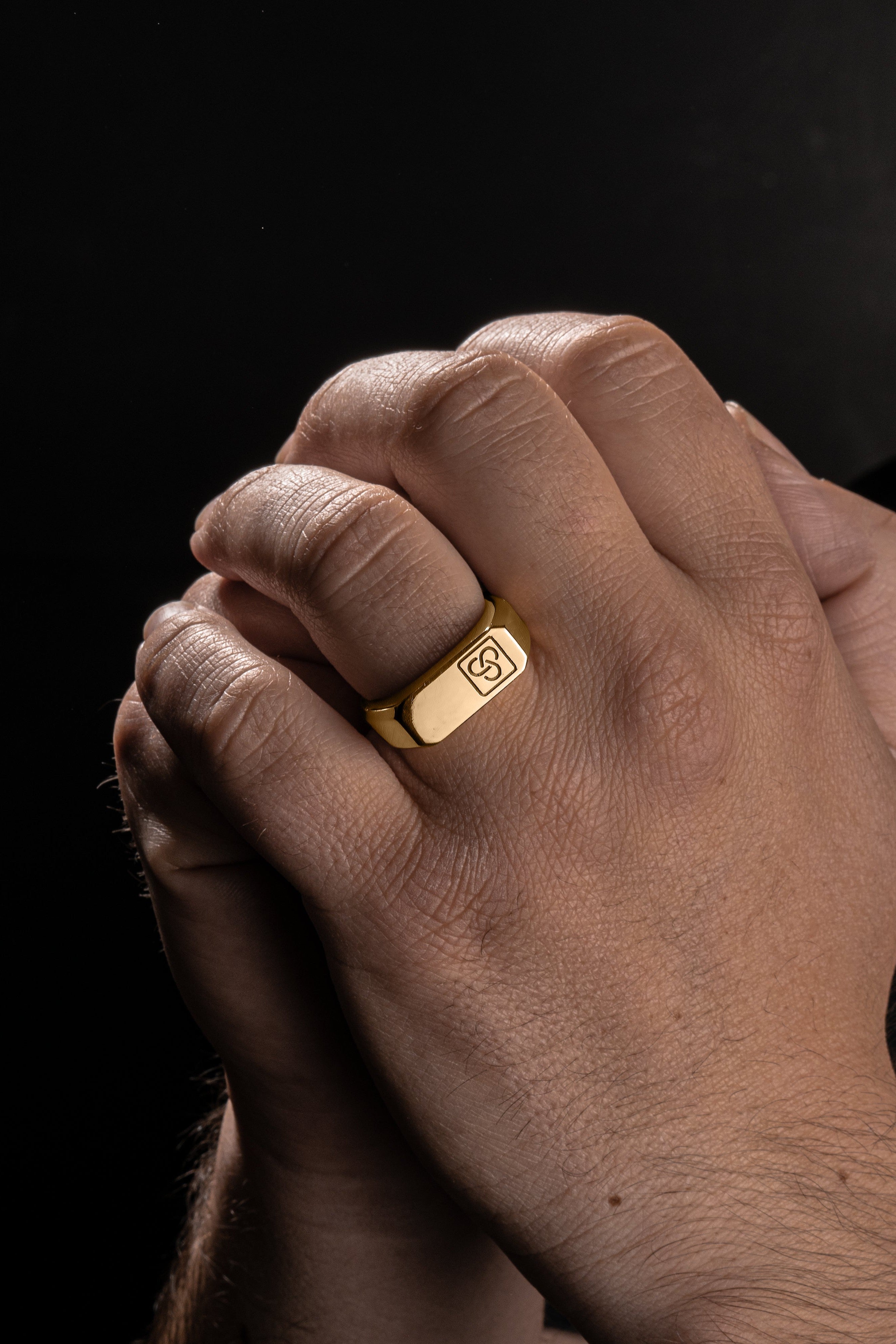 18K Solid Gold Ring | Signature