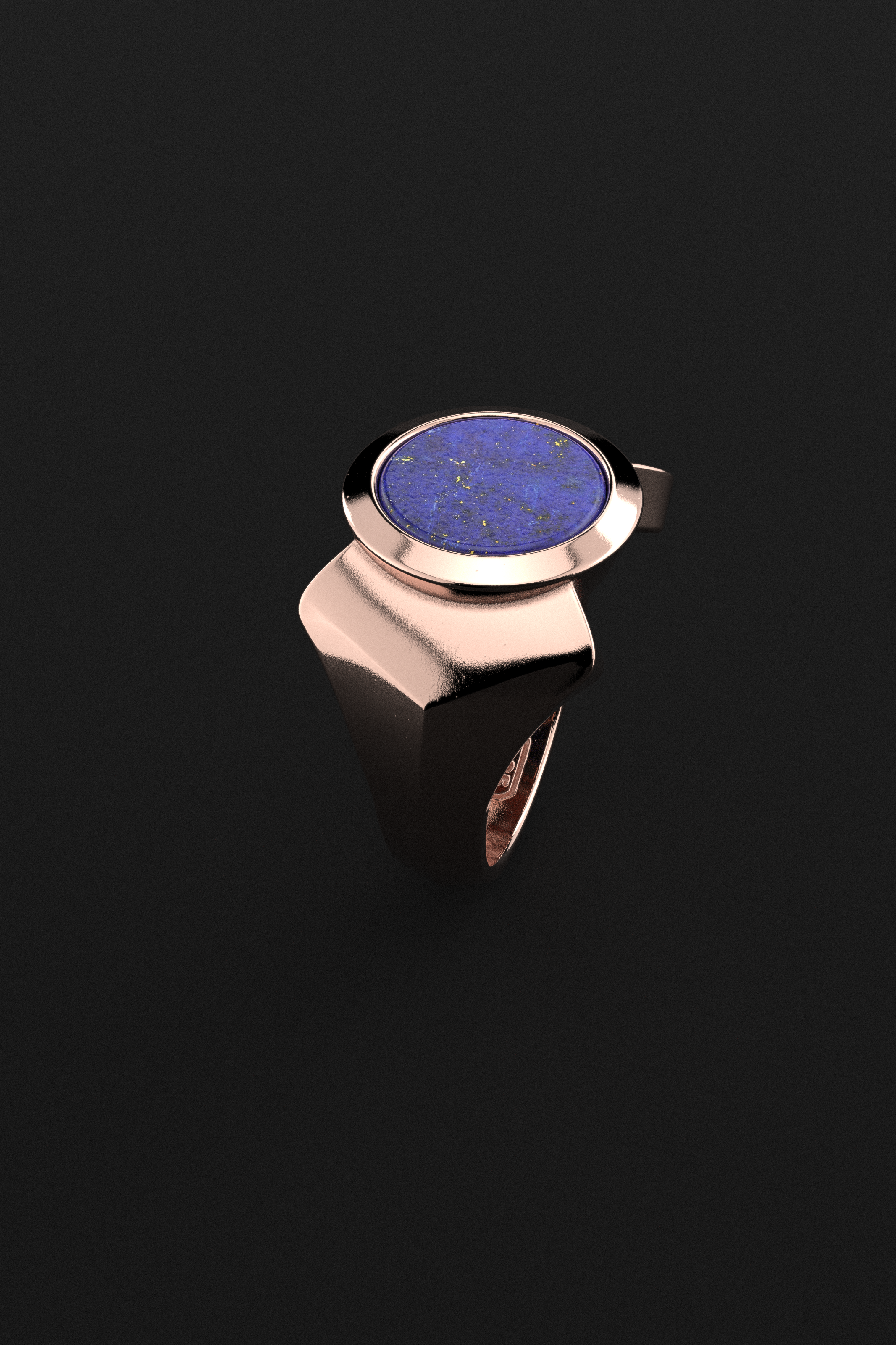 18K Solid Rose Gold Ring \ Kudos