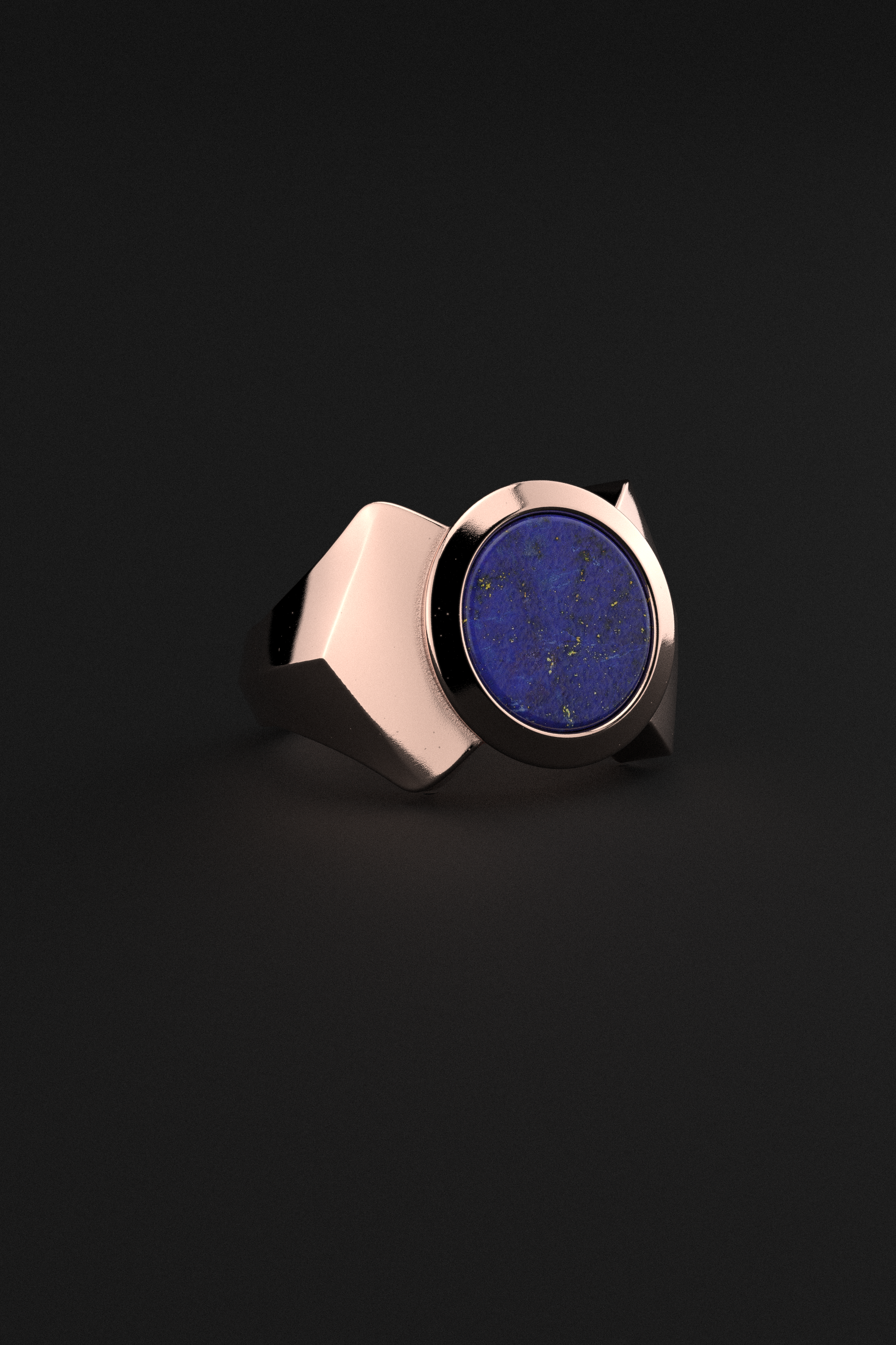 18K Solid Rose Gold Ring \ Kudos