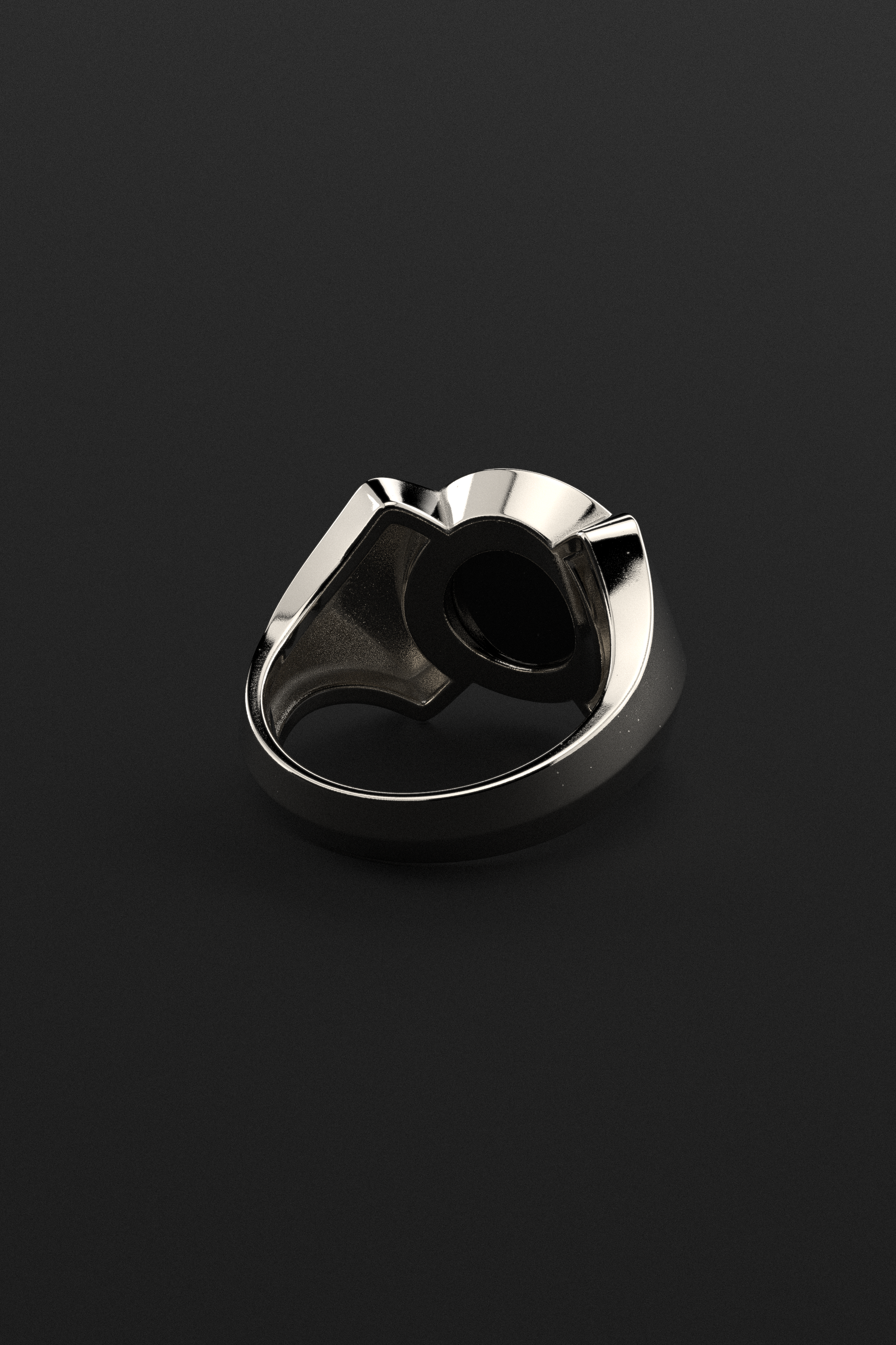 18K Solid White Gold Ring | Kudos