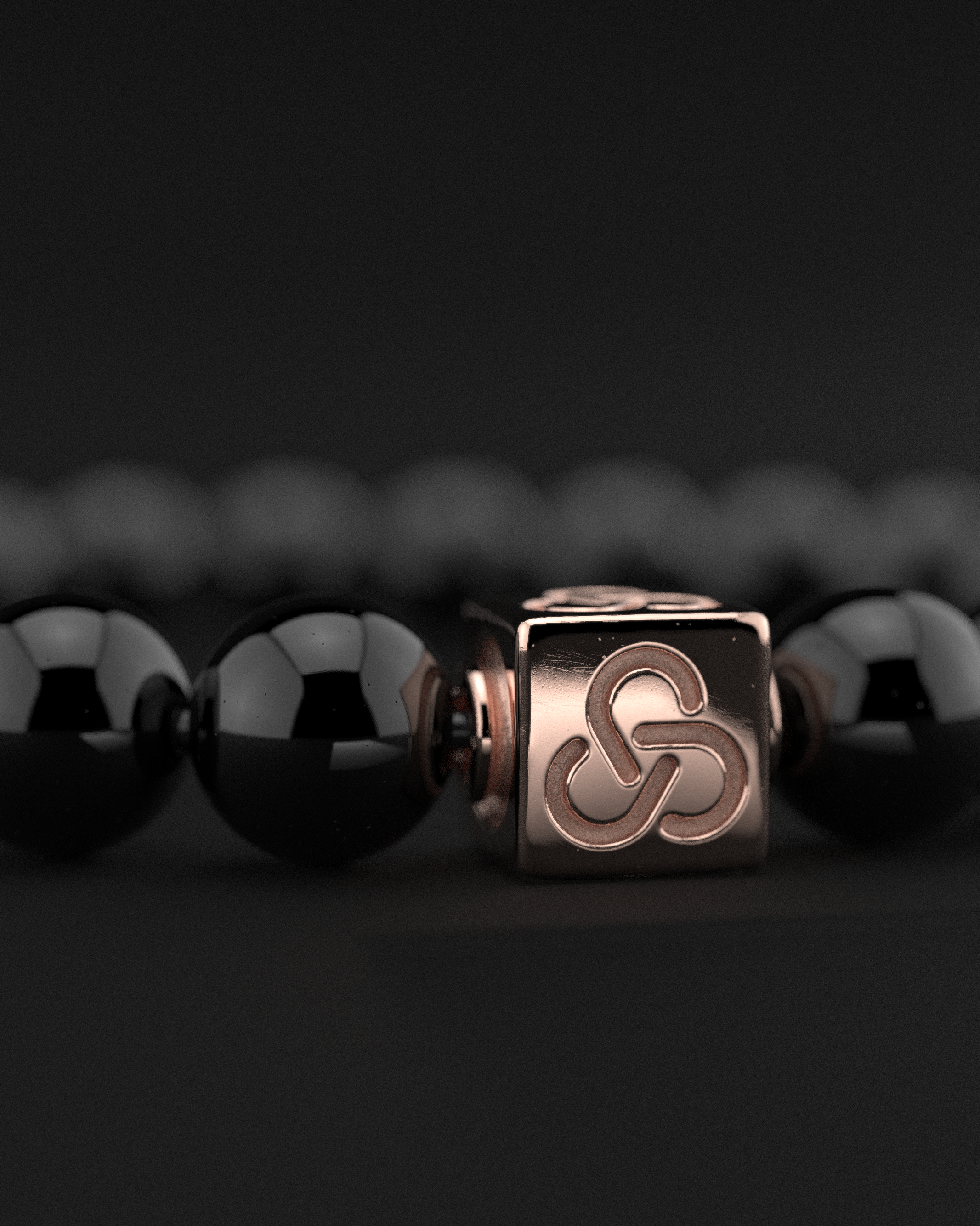 18k Solid Rose Gold Bracelet | Essential