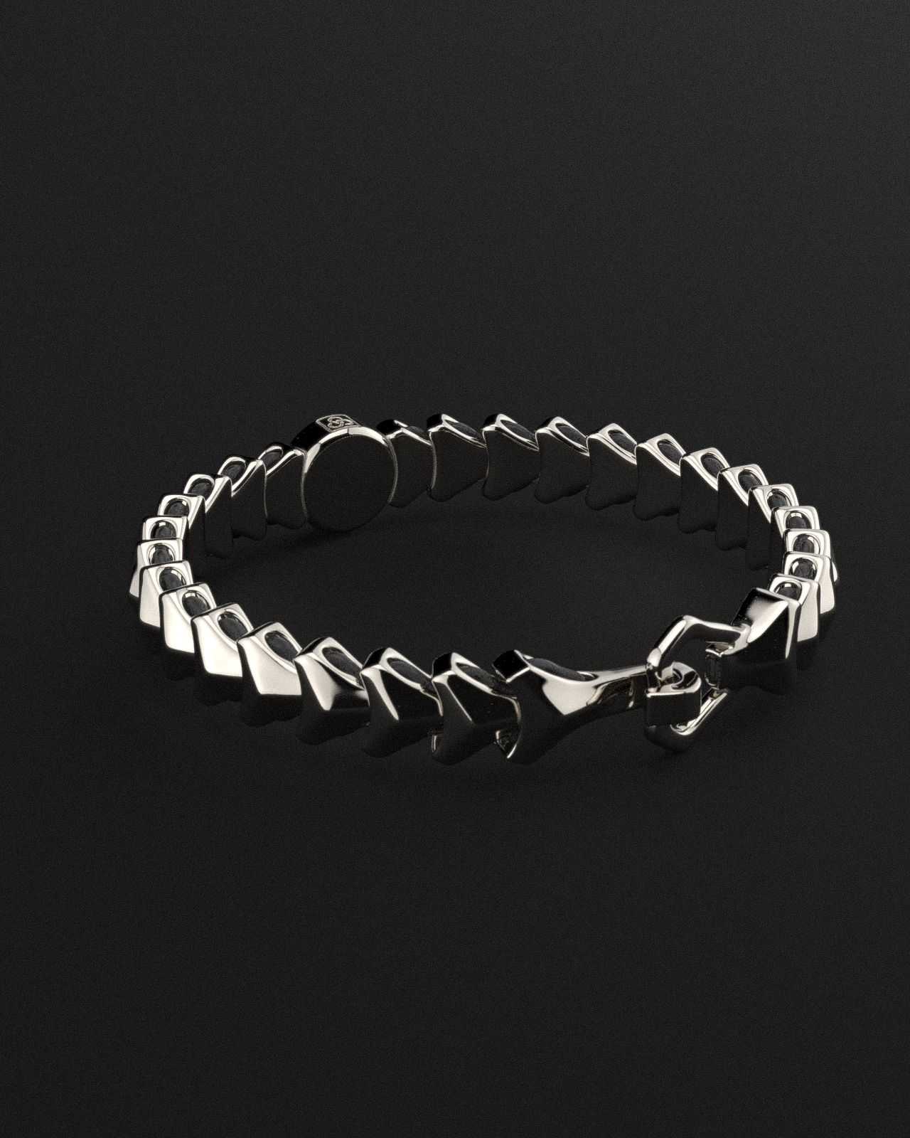 18k Solid White Gold Bracelet | Kudos