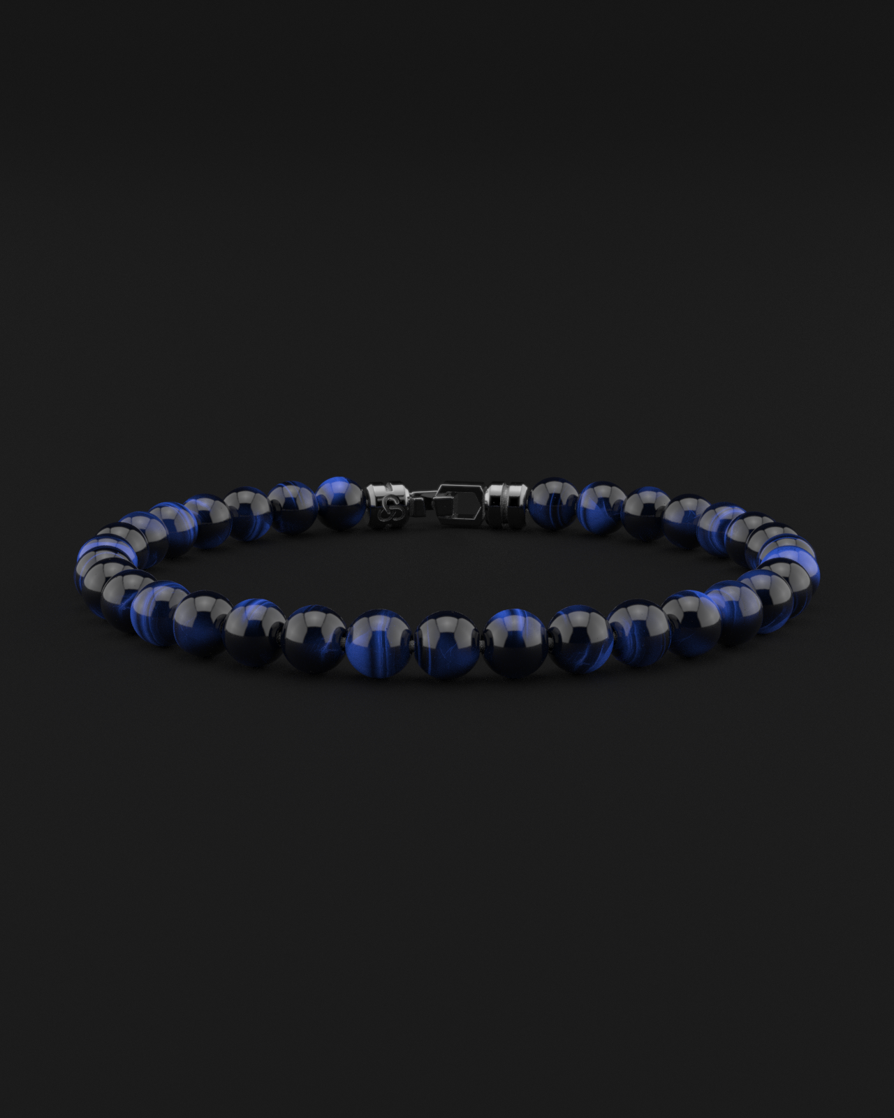 Blue Tiger Eye Bracelet 6mm | VERTEX