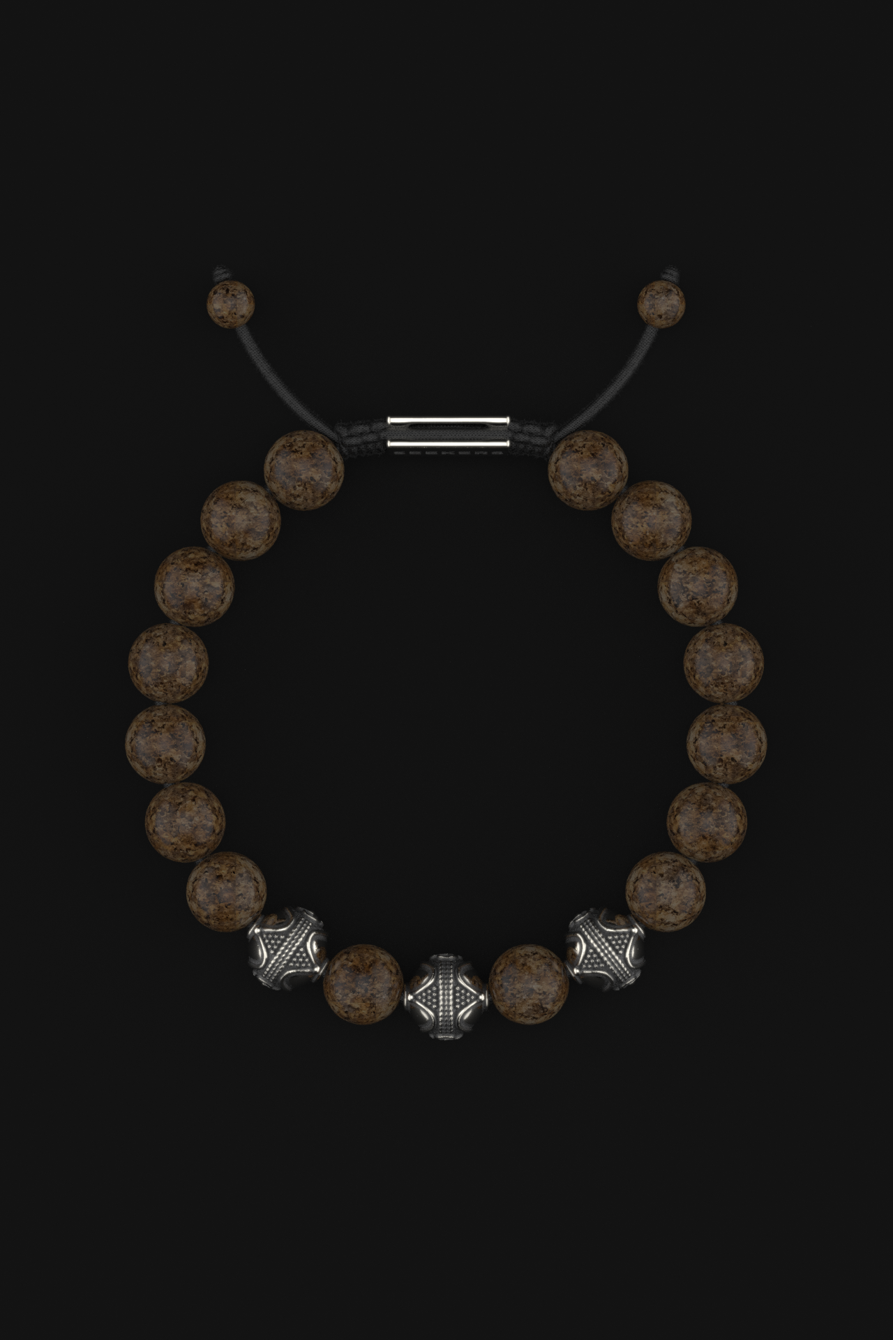 Bronzite Bracelet 10mm | Premium