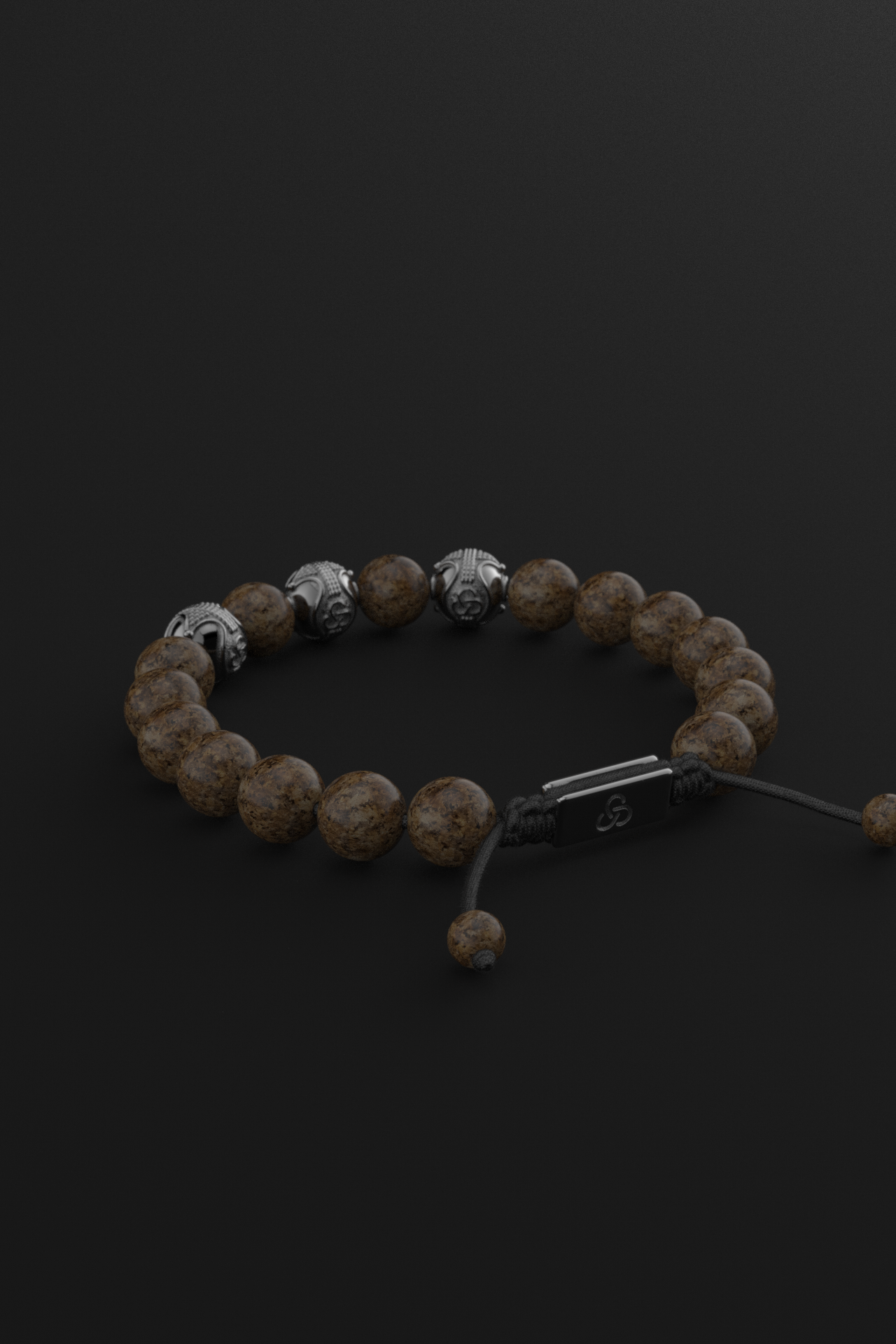 Bronzite Bracelet 10mm | Premium