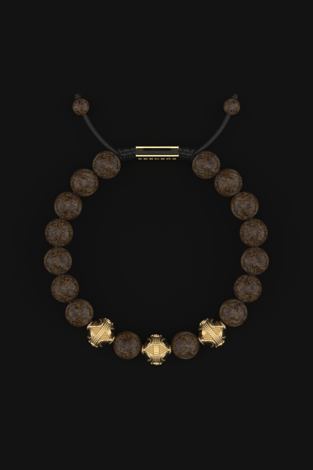 Bronzite Bracelet 10mm | Premium