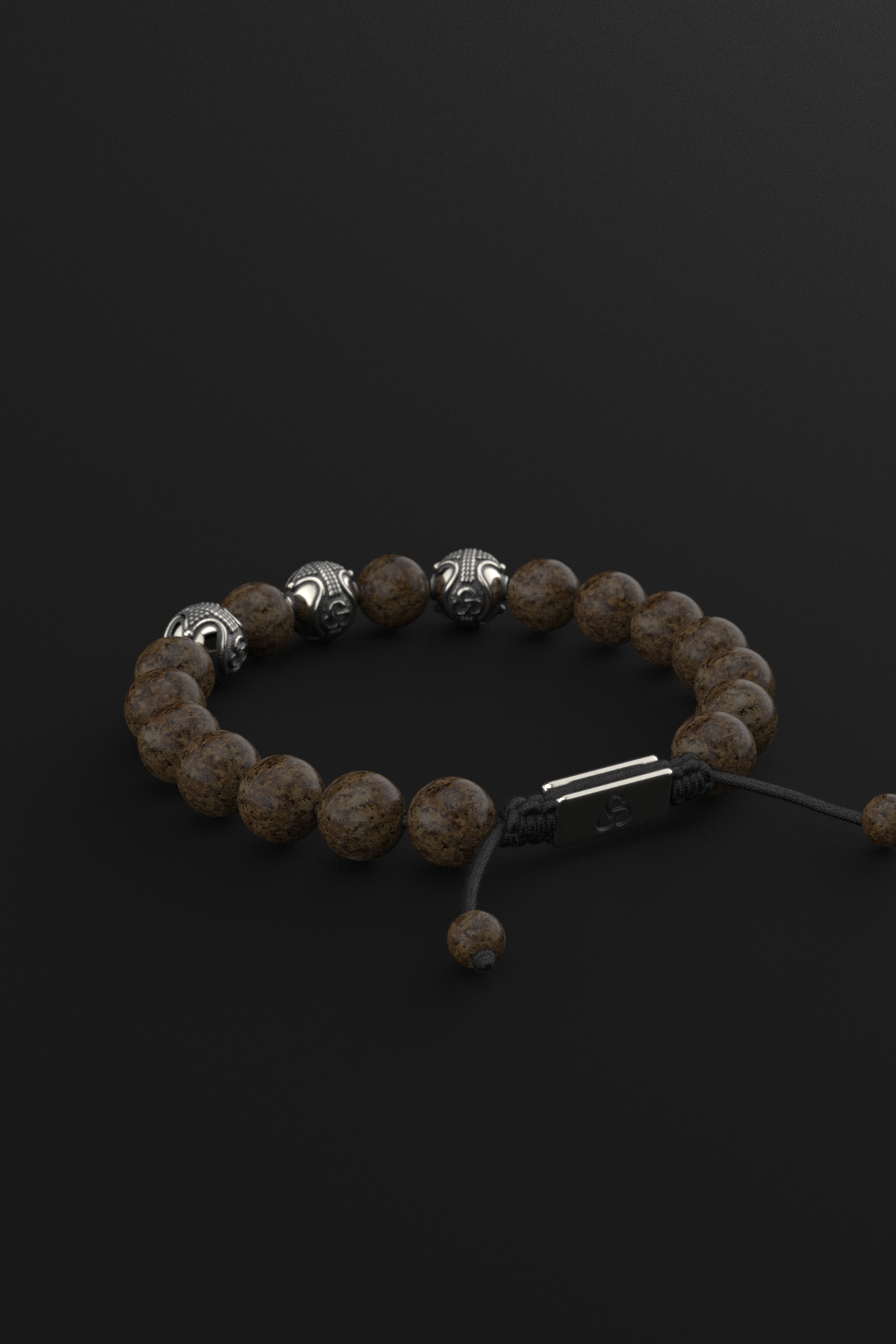 Bronzite Bracelet 10mm | Premium